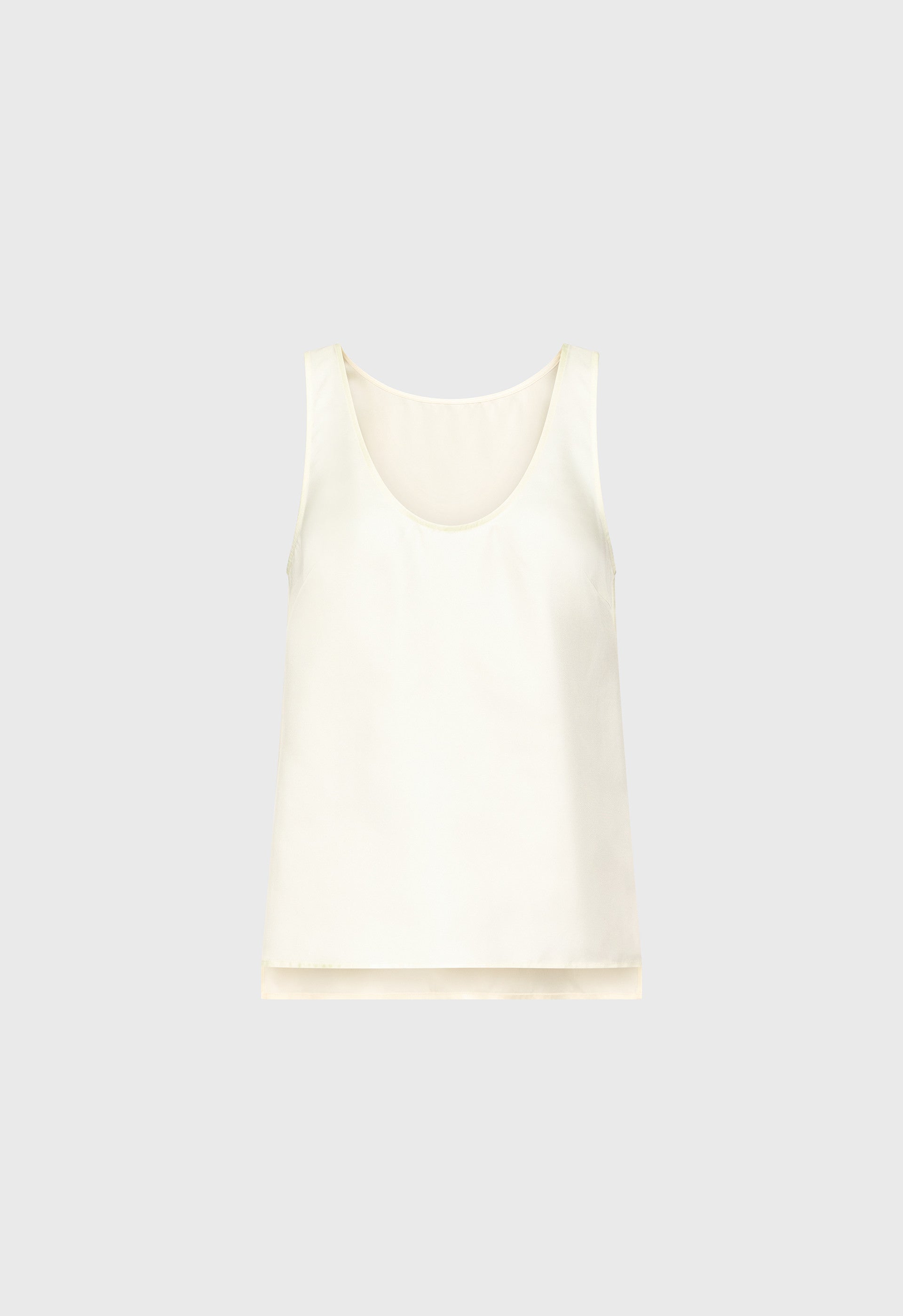 GABY Silk twill top