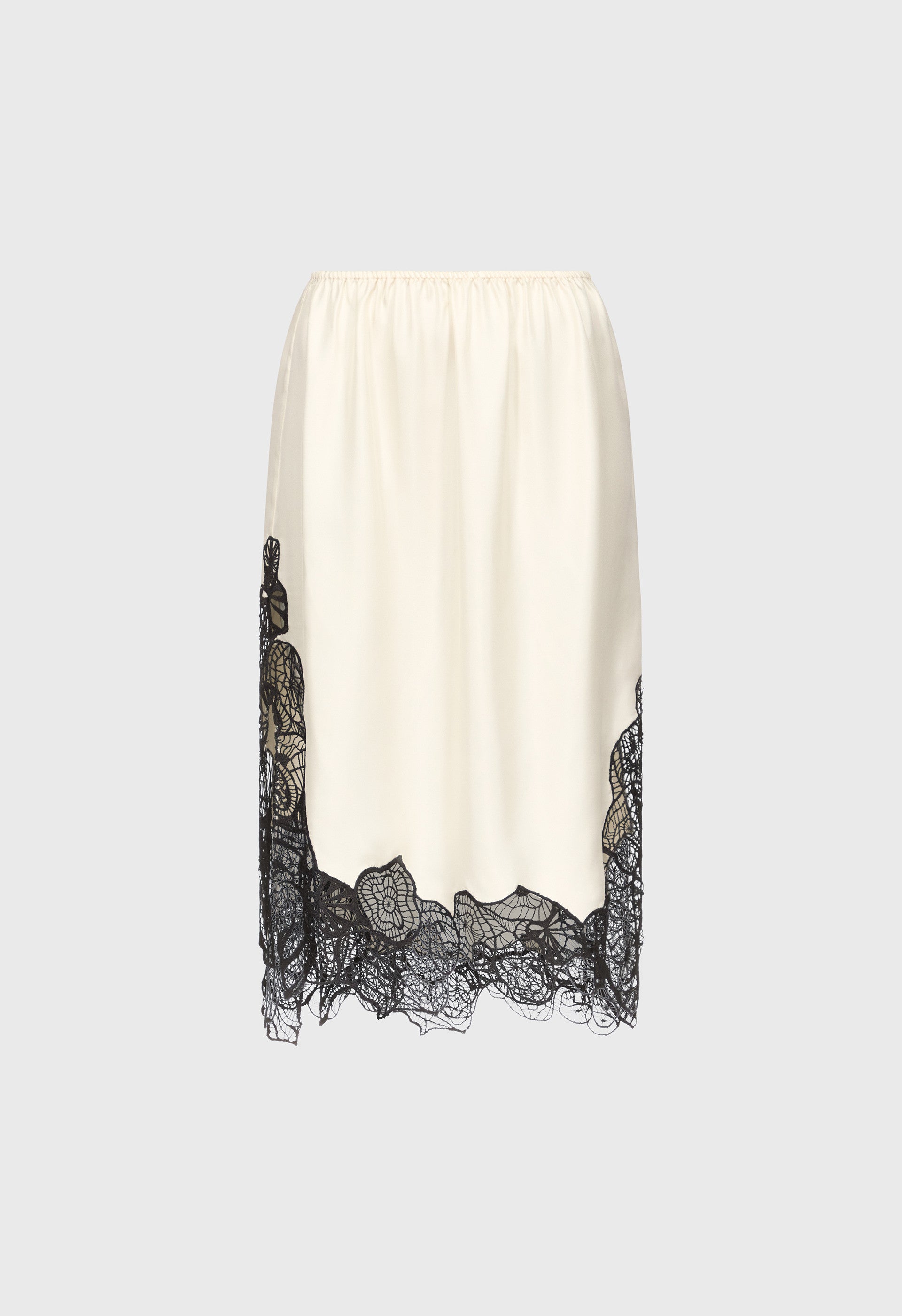 MIA Silk and lace skirt