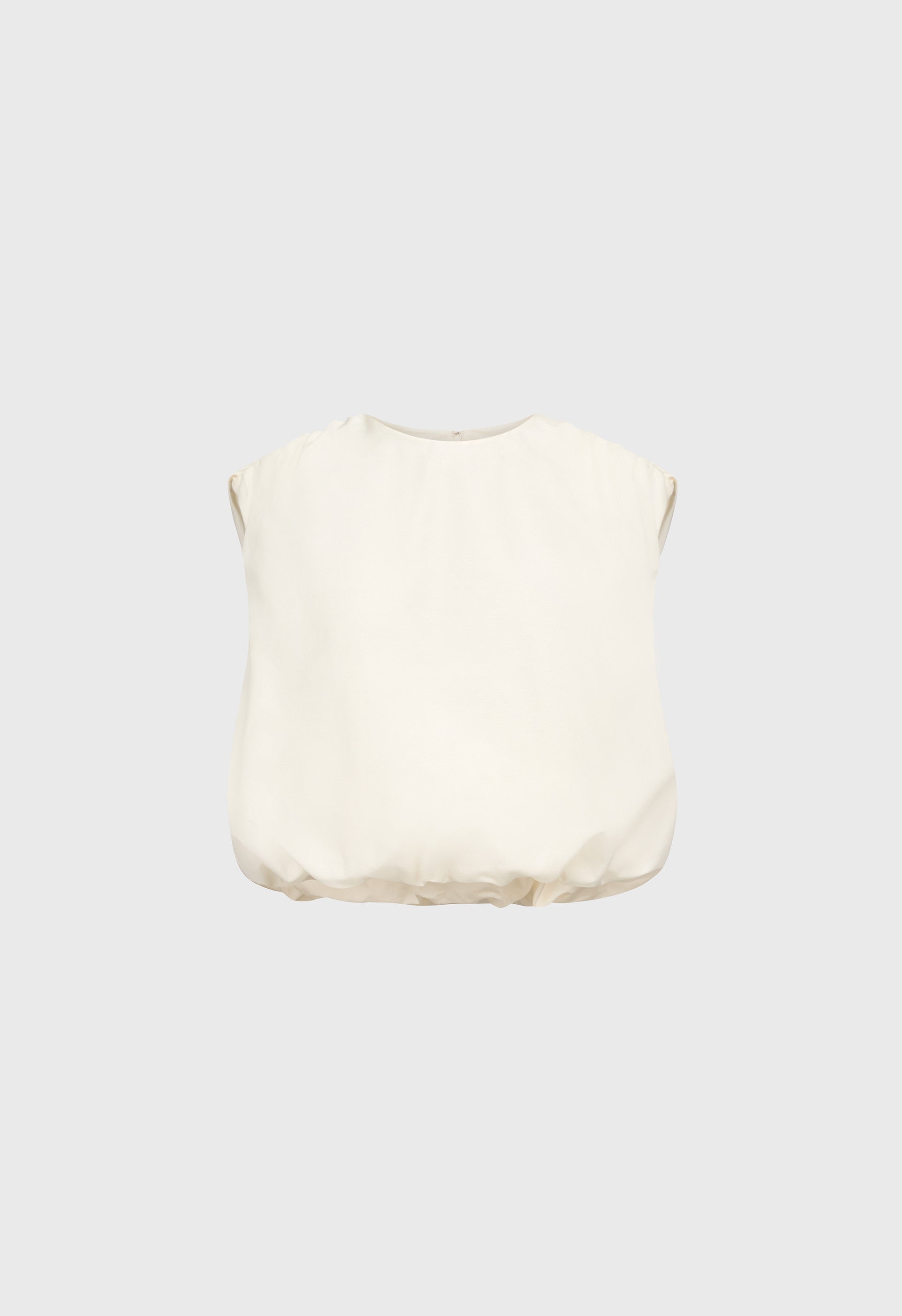 COSMA Cotton silk voile top