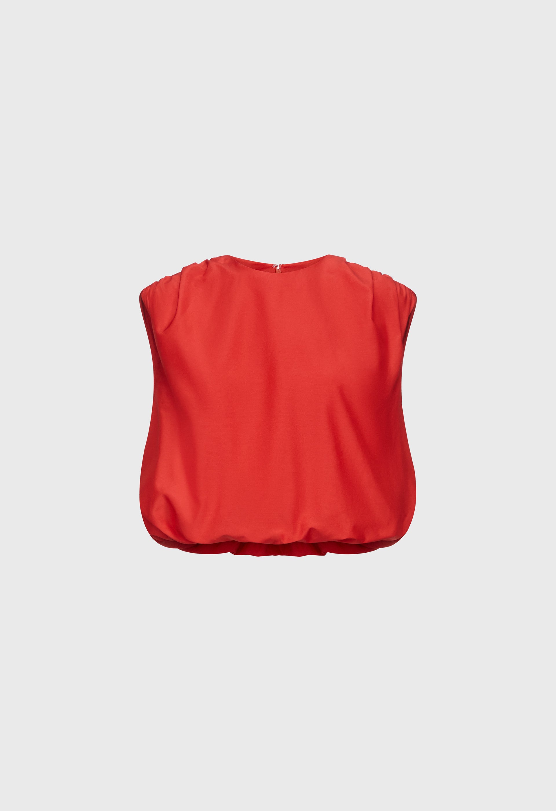 COSMA Cotton silk voile top