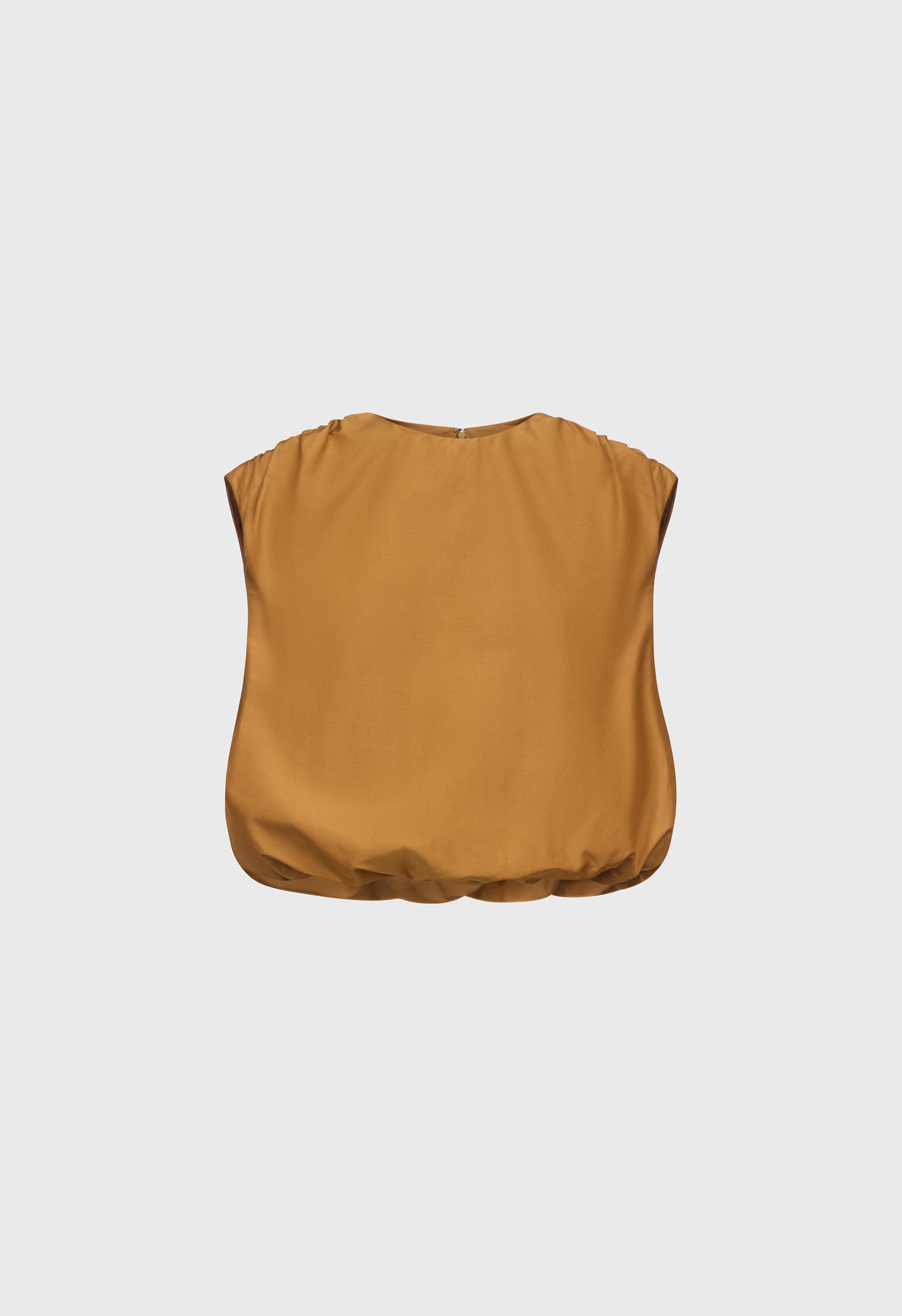 COSMA Cotton silk voile top