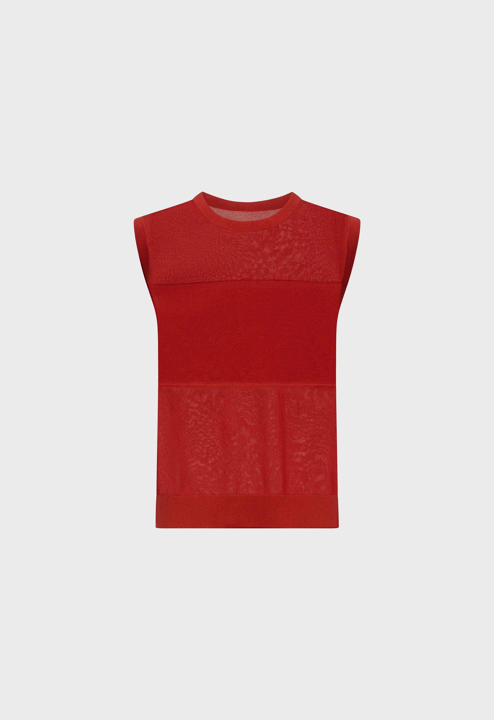 ANITA Sheer jersey top