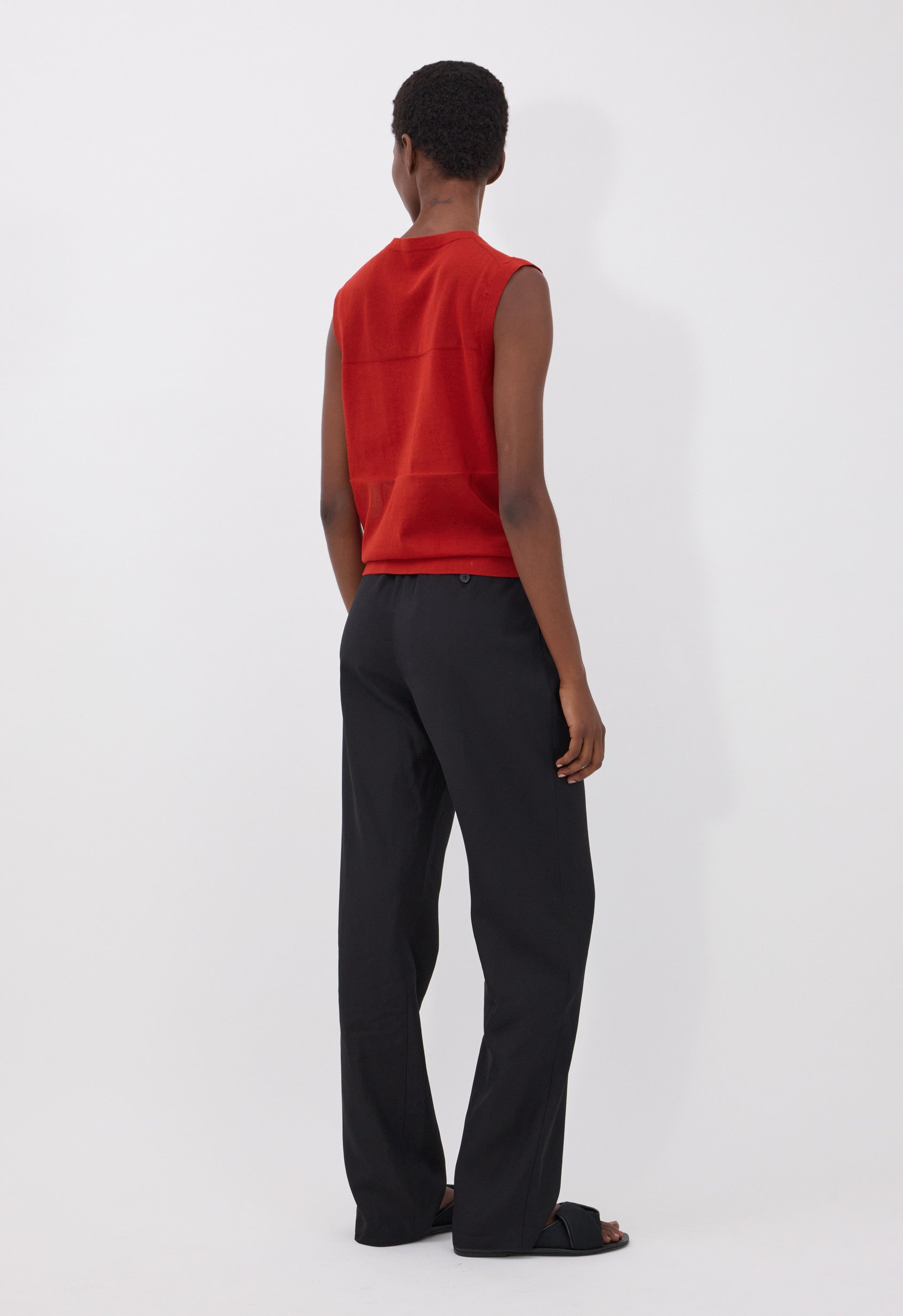 ANITA Sheer jersey top