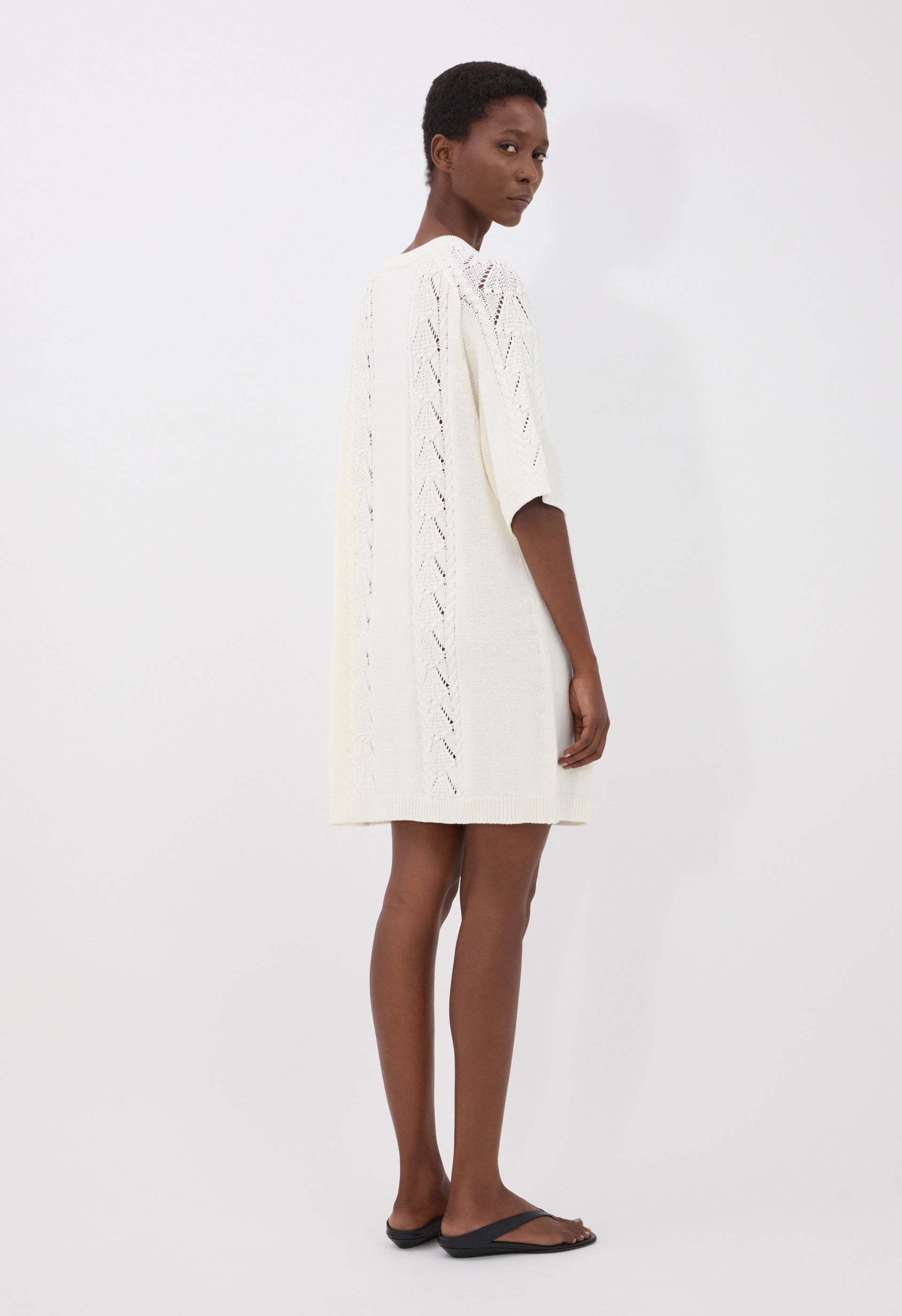 ARMAN Cotton crochet dress