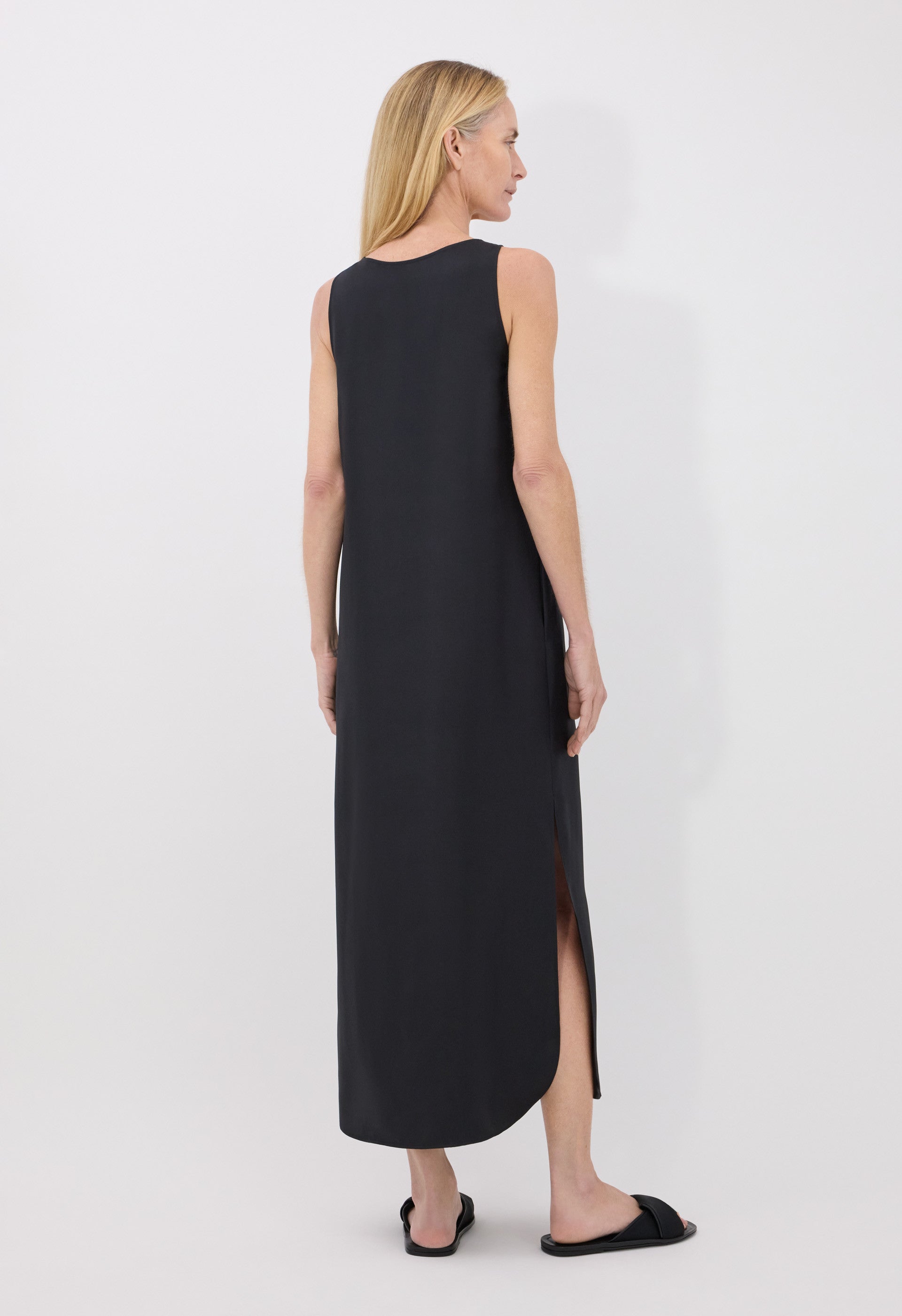 NADA Silk twill long dress