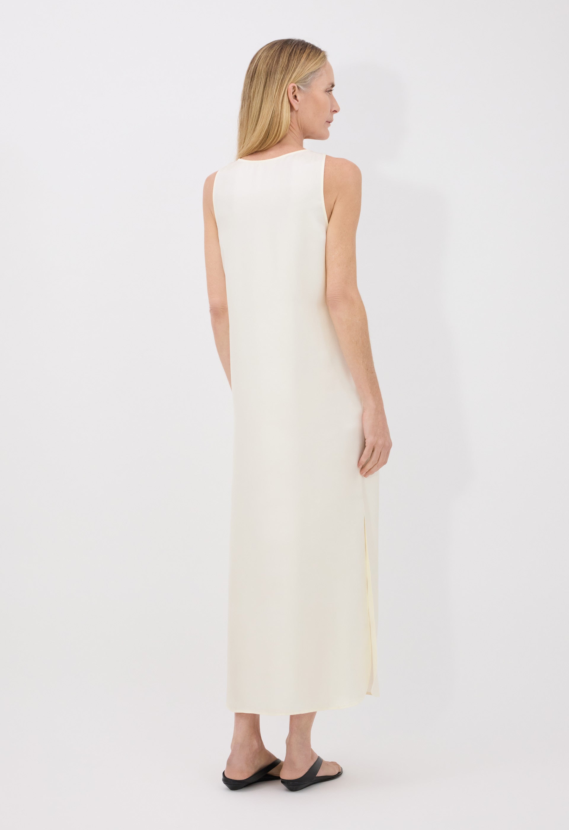 NADA Silk twill long dress