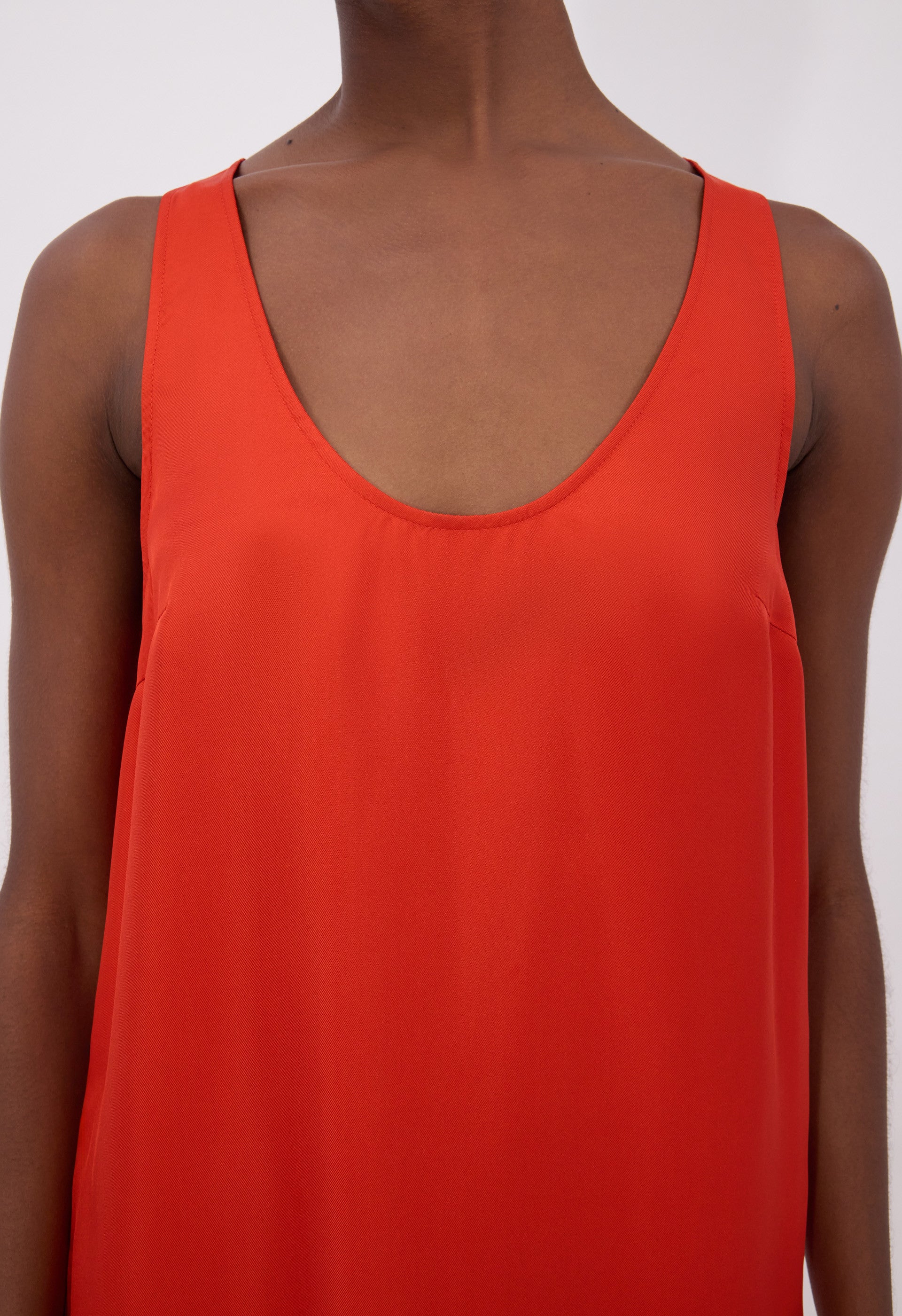 NADA Silk twill long dress