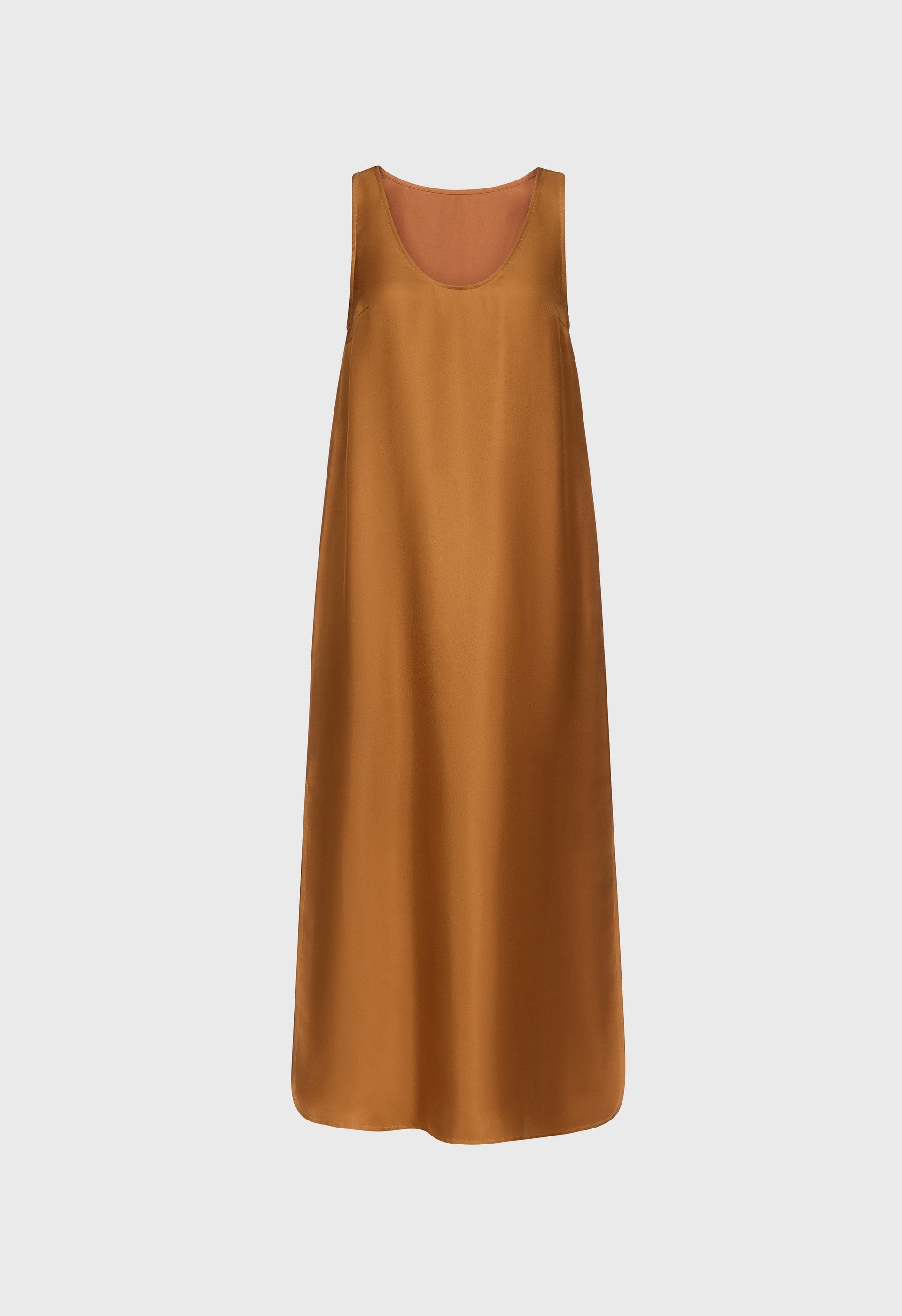 NADA Robe longue en sergé de soie