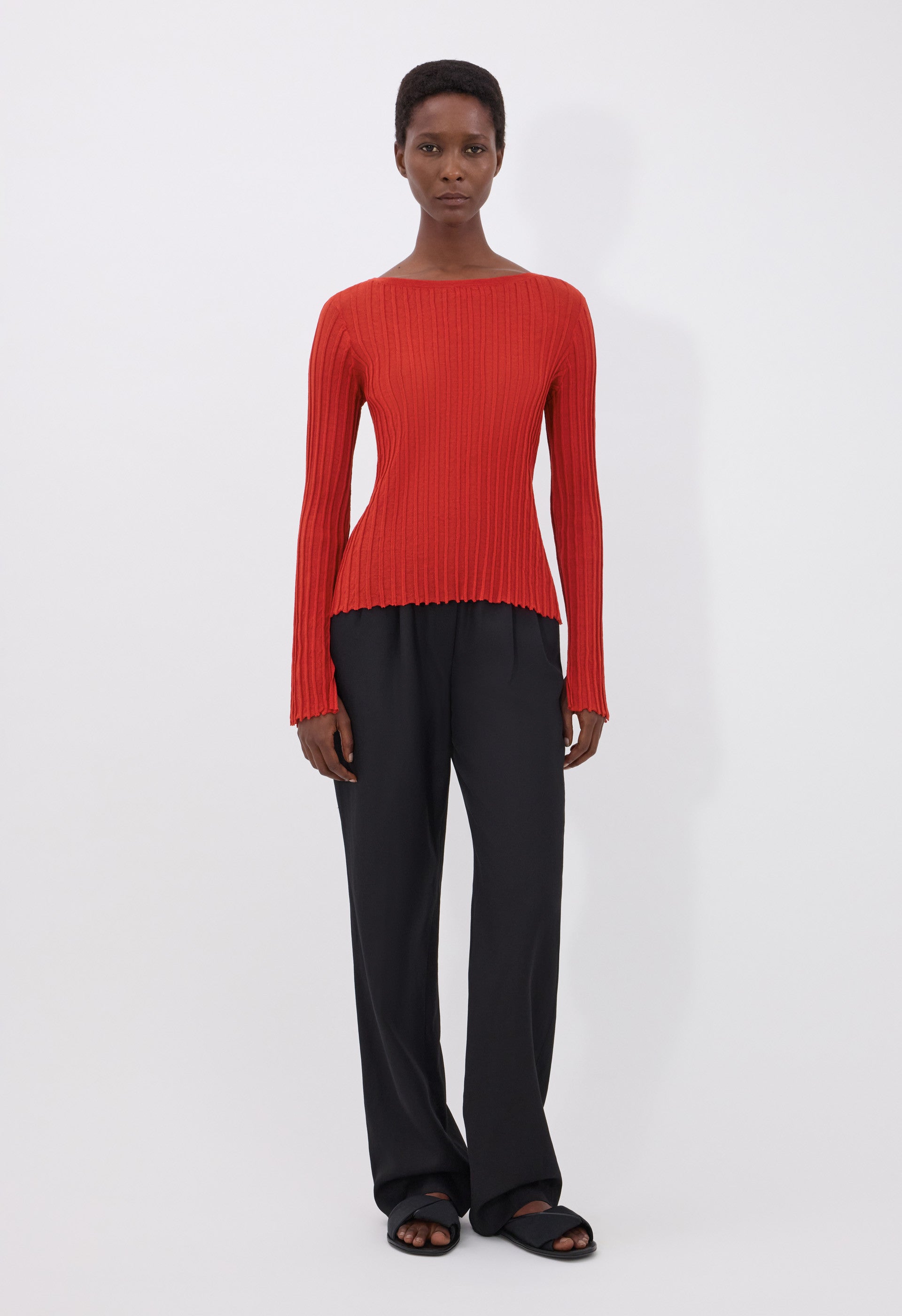 MABILLE Ribbed knit top