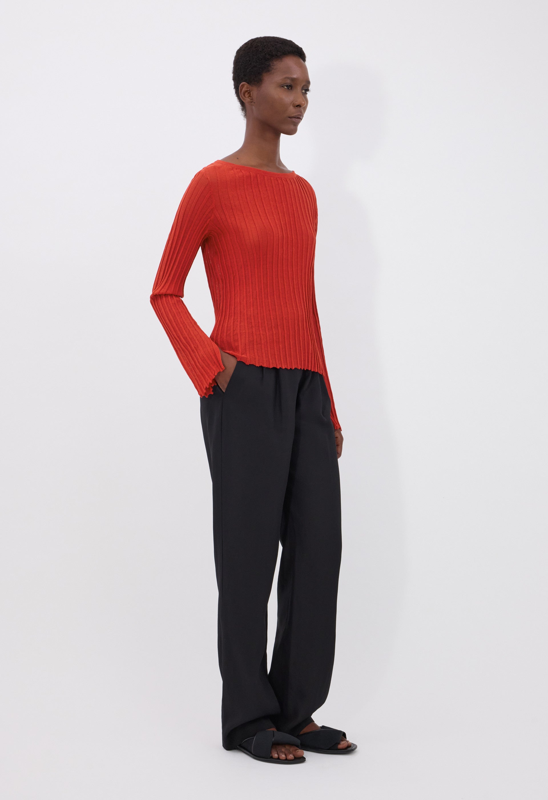 MABILLE Ribbed knit top