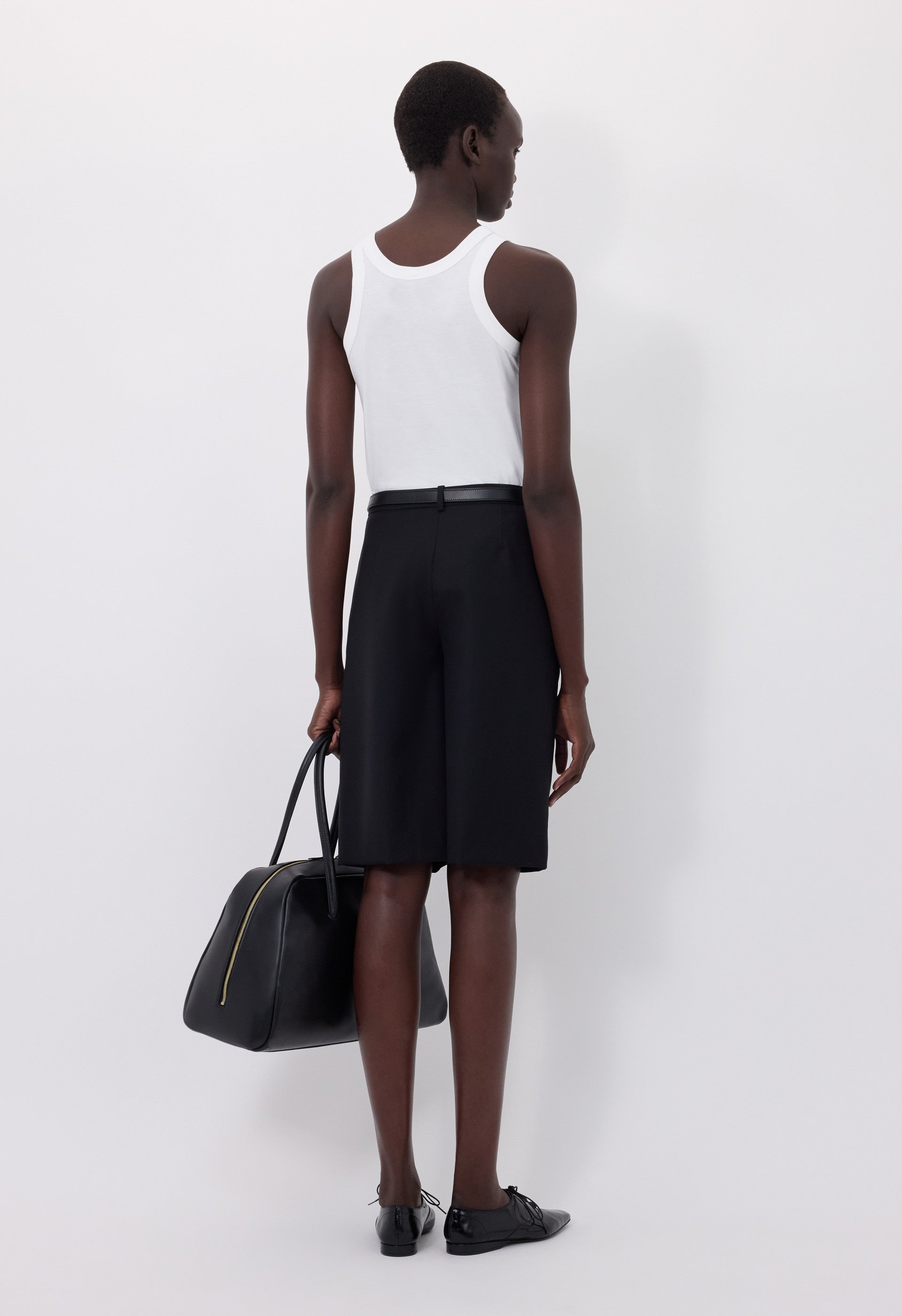 ADLER Bermuda en laine vierge