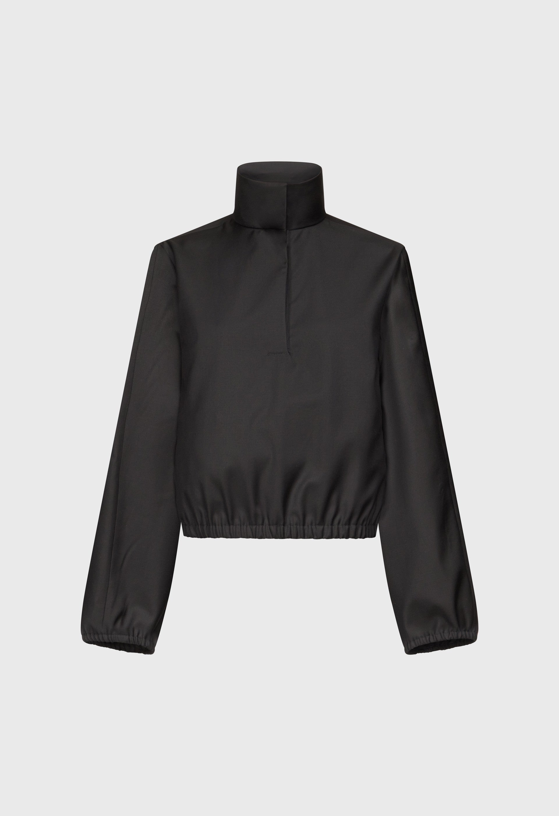ZYLA Stand collar blouse
