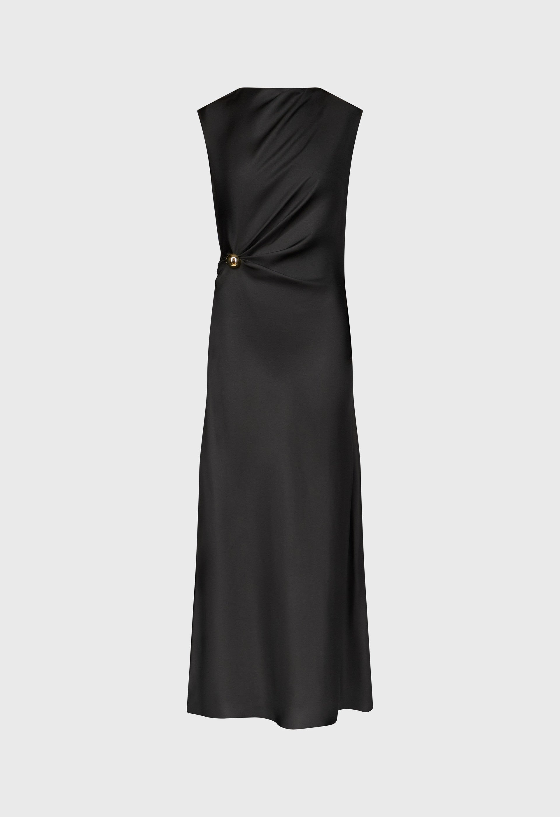 ROAN Draped metal ornament dress