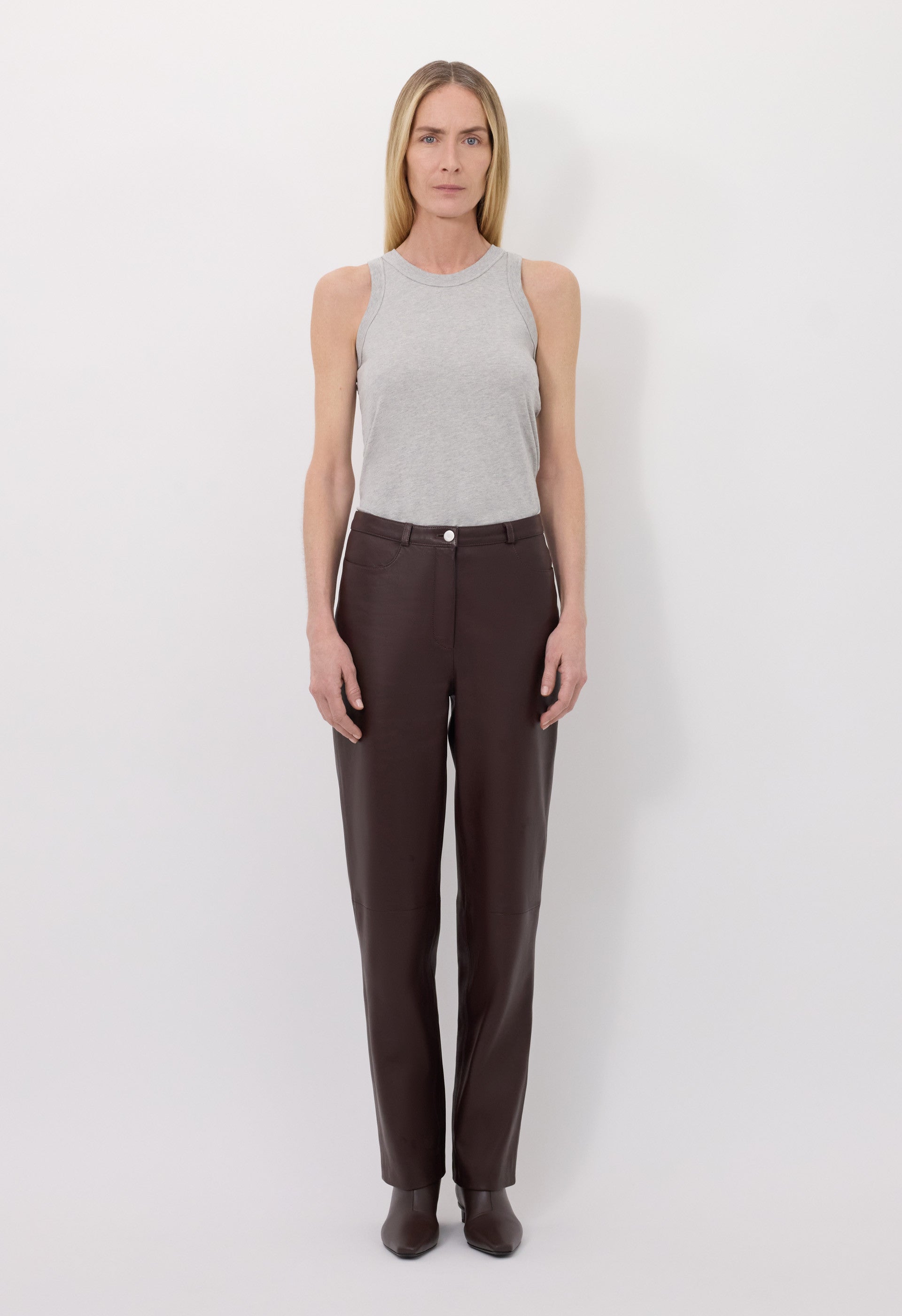 COBE Leather trousers