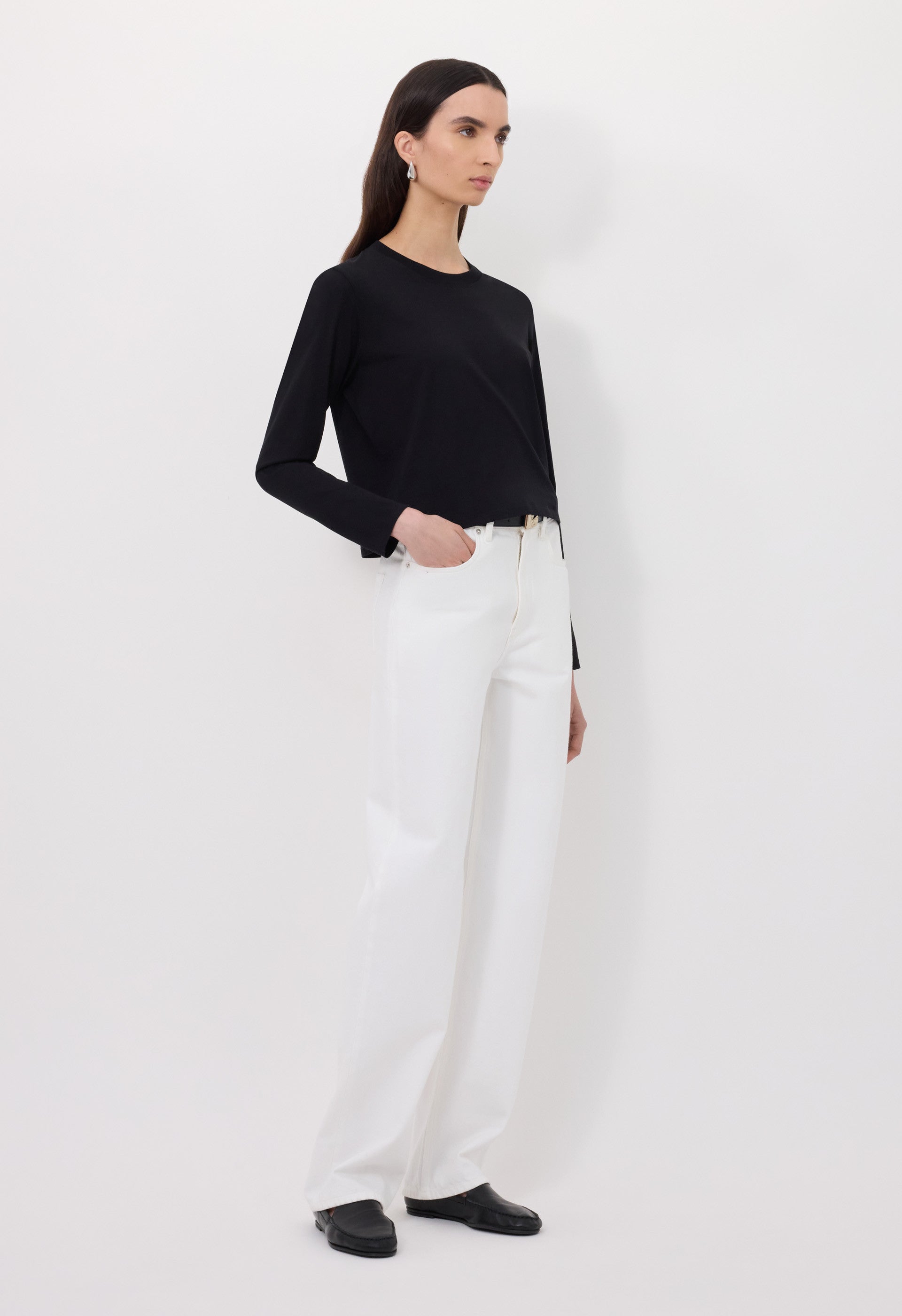MASAL LDS Longsleeve cropped t-shirt