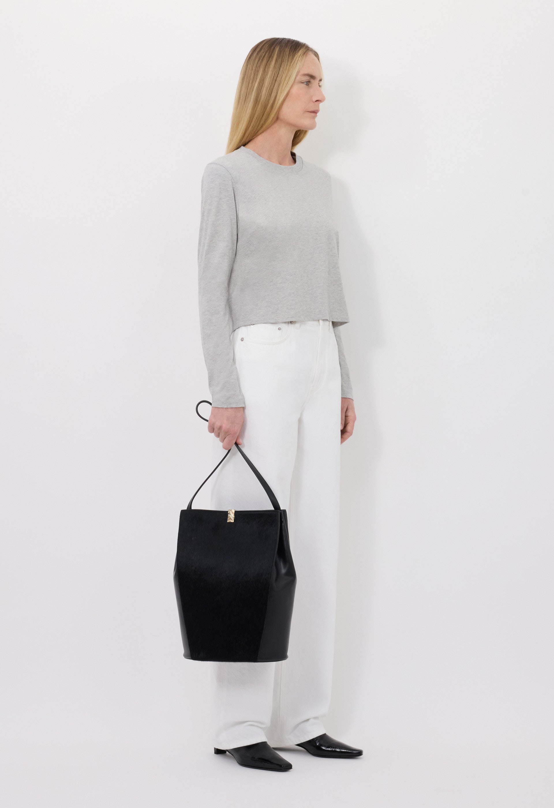 MASAL LDS Longsleeve cropped t-shirt