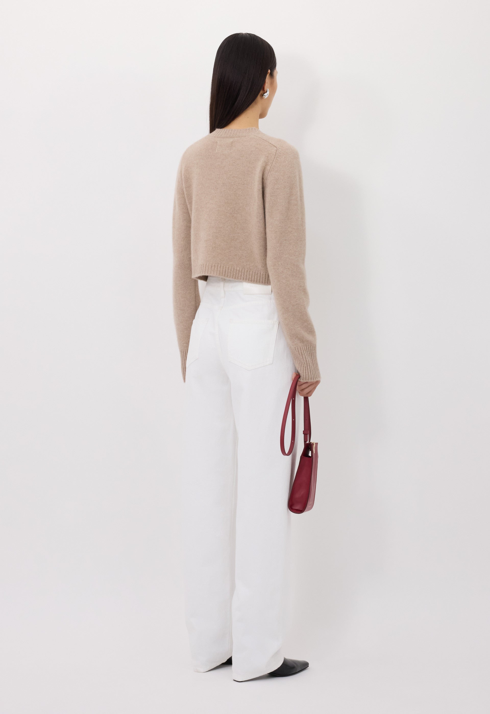 ZEPHIR LDS Cardigan court en cachemire