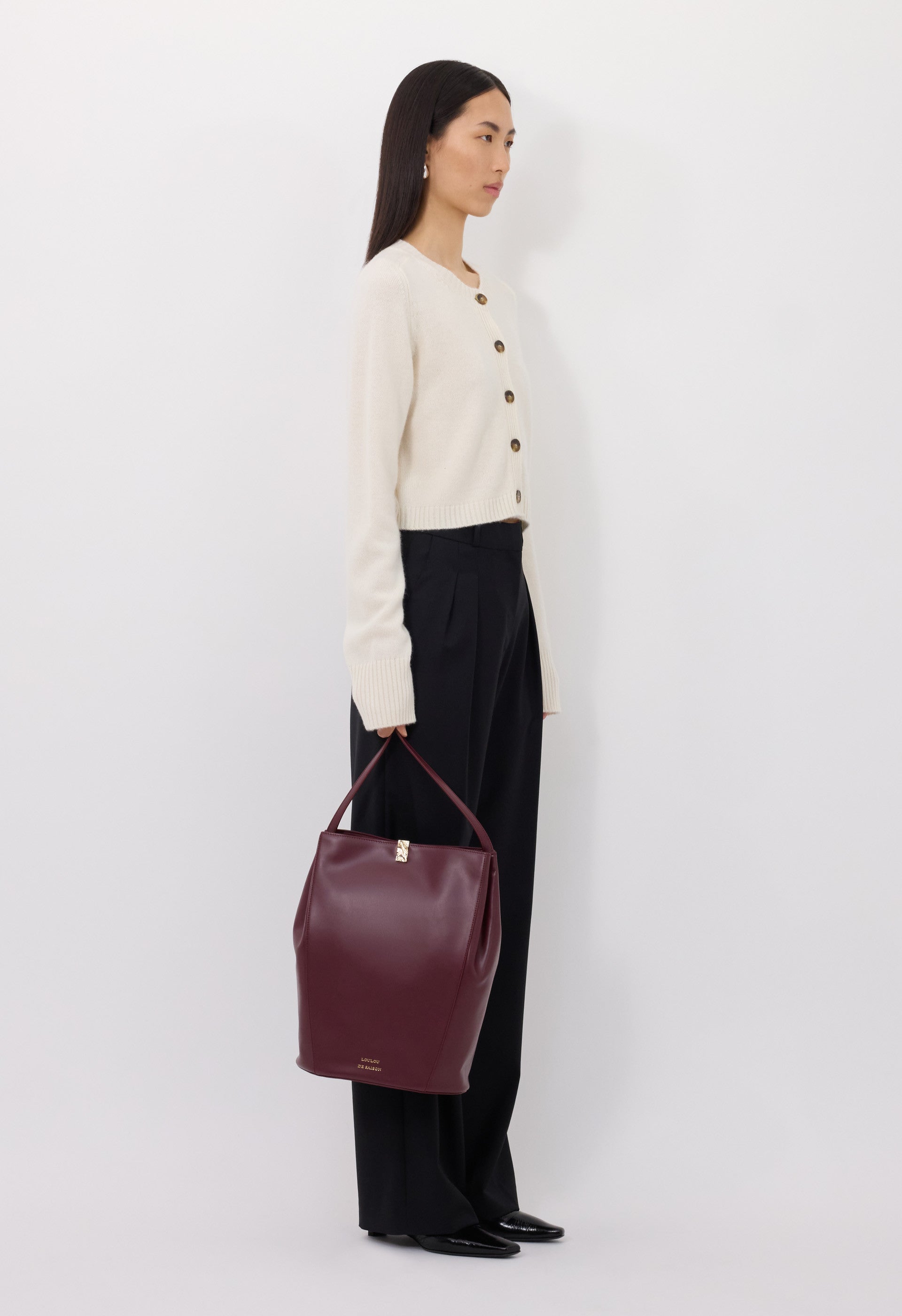 ZEPHIR LDS Cardigan court en cachemire
