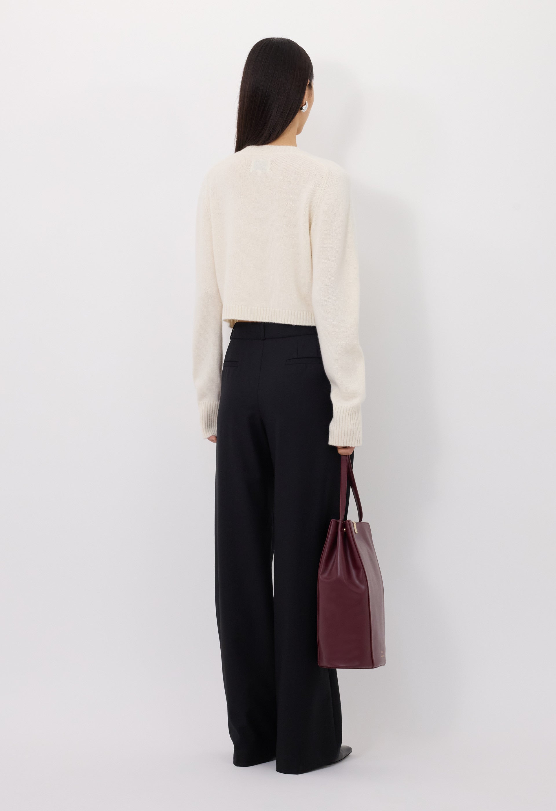 ZEPHIR LDS Cardigan court en cachemire