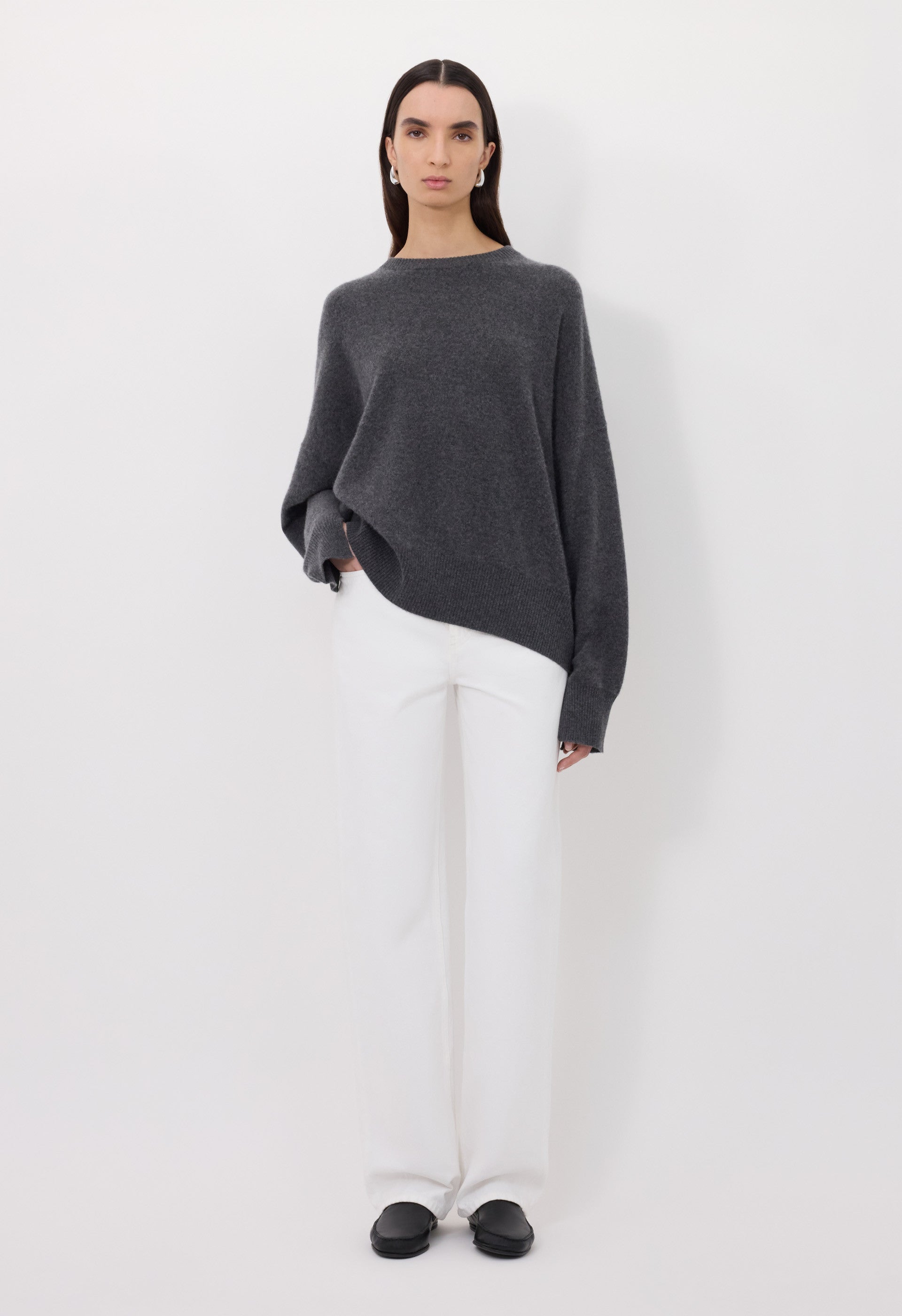 ANAA LDS Pull en cachemire