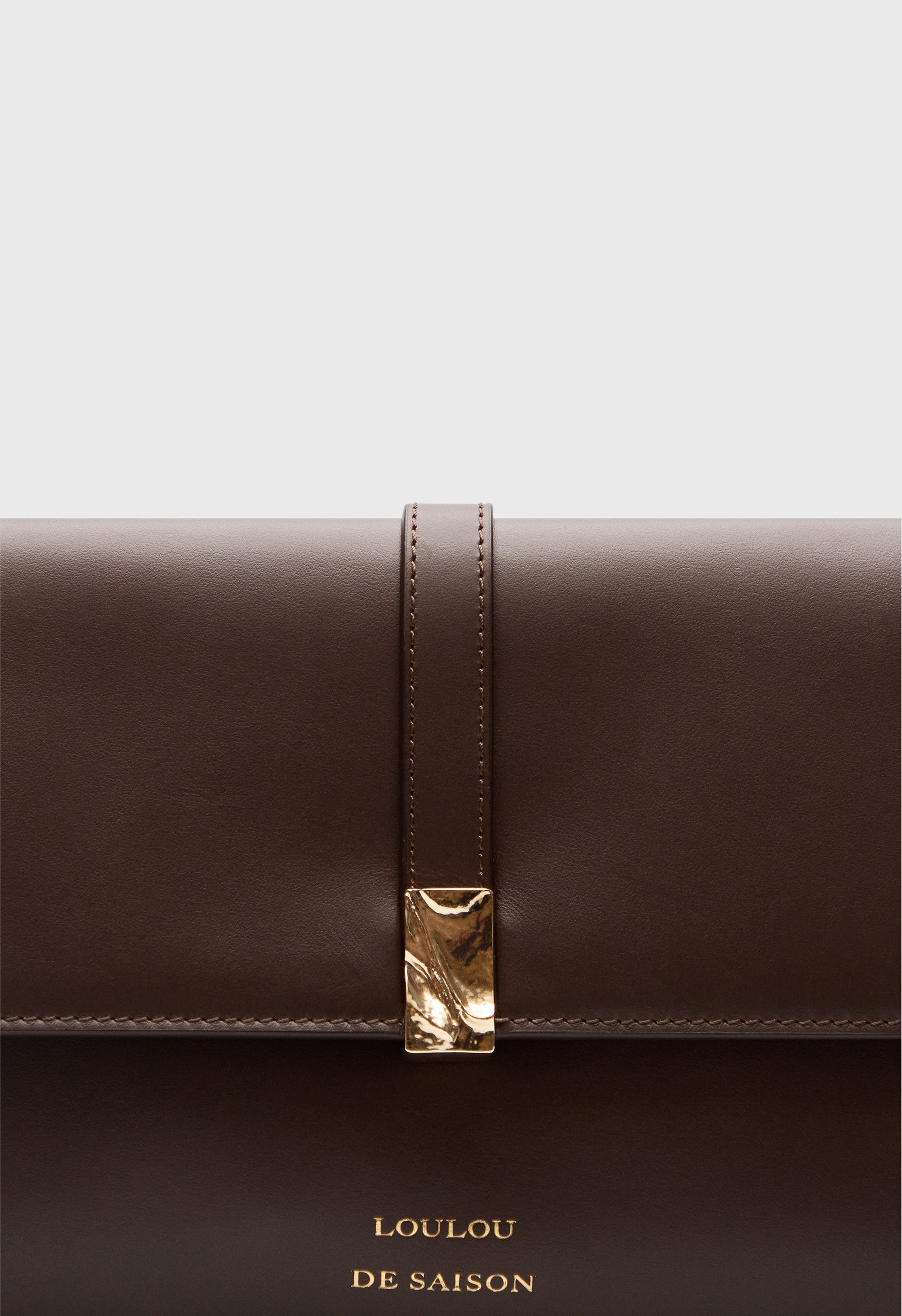 ELMER Leather clutch