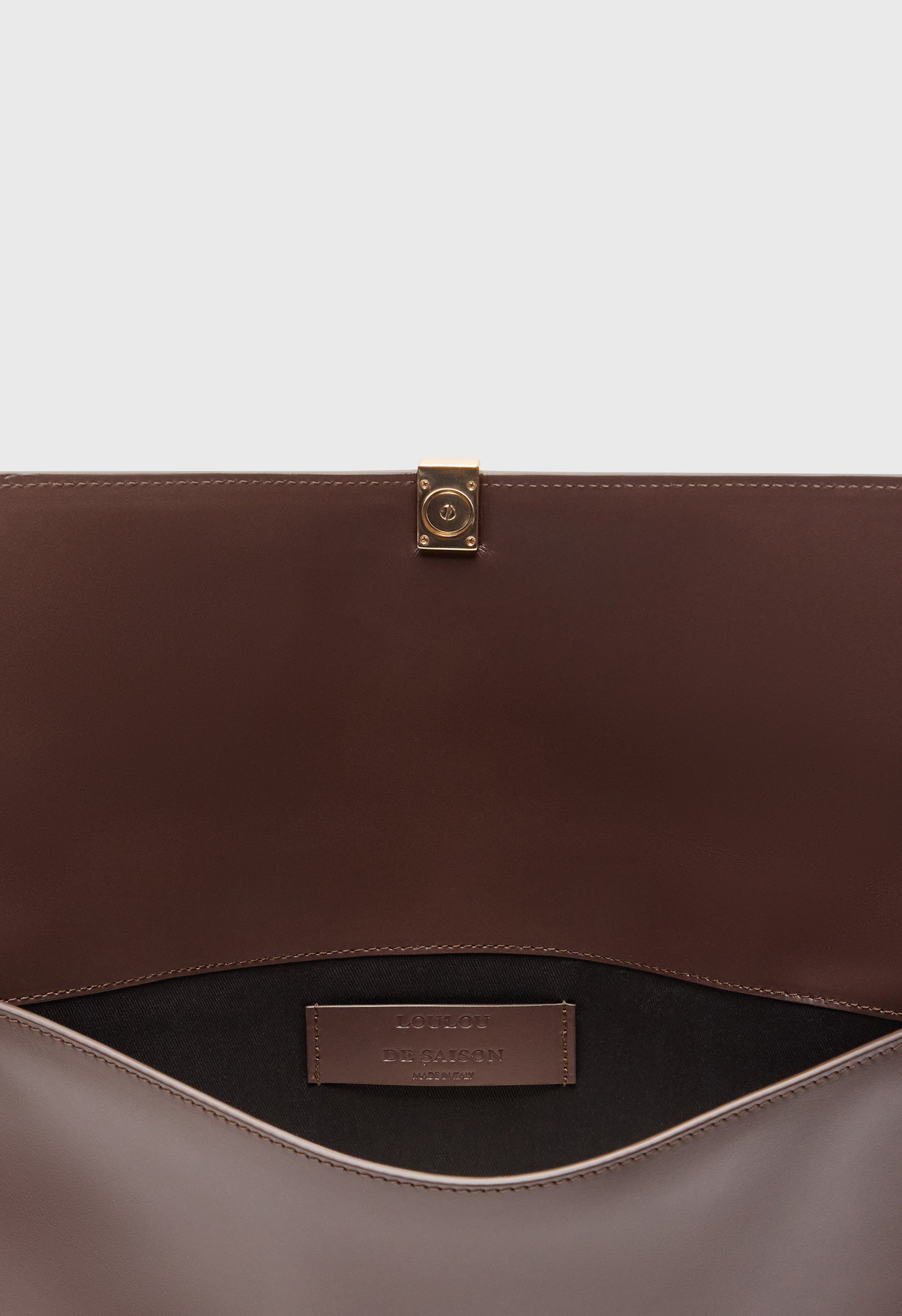 ELMER Leather clutch