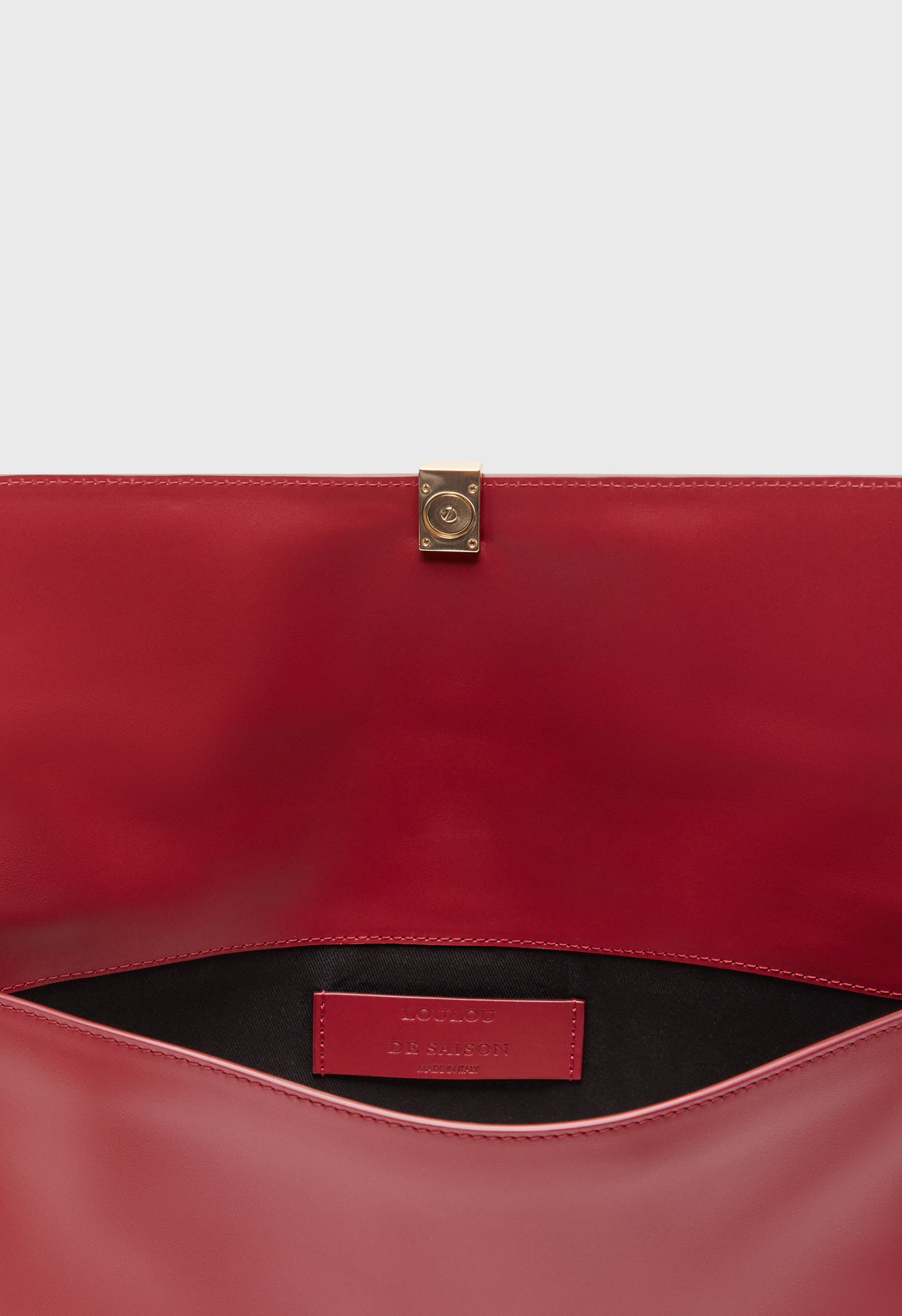 ELMER Leather clutch