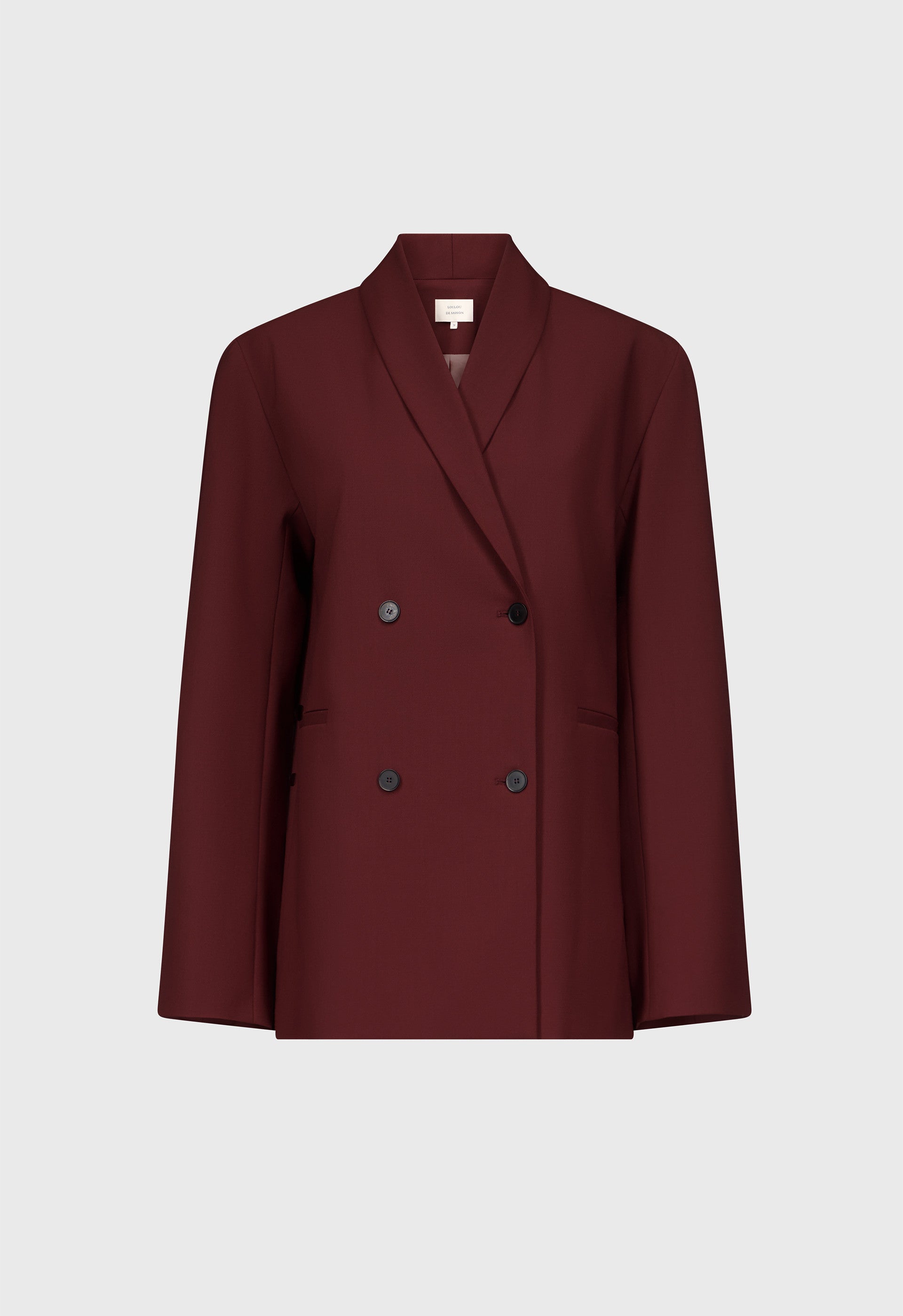 SANCIA LDS Veste col châle à double boutonnage
