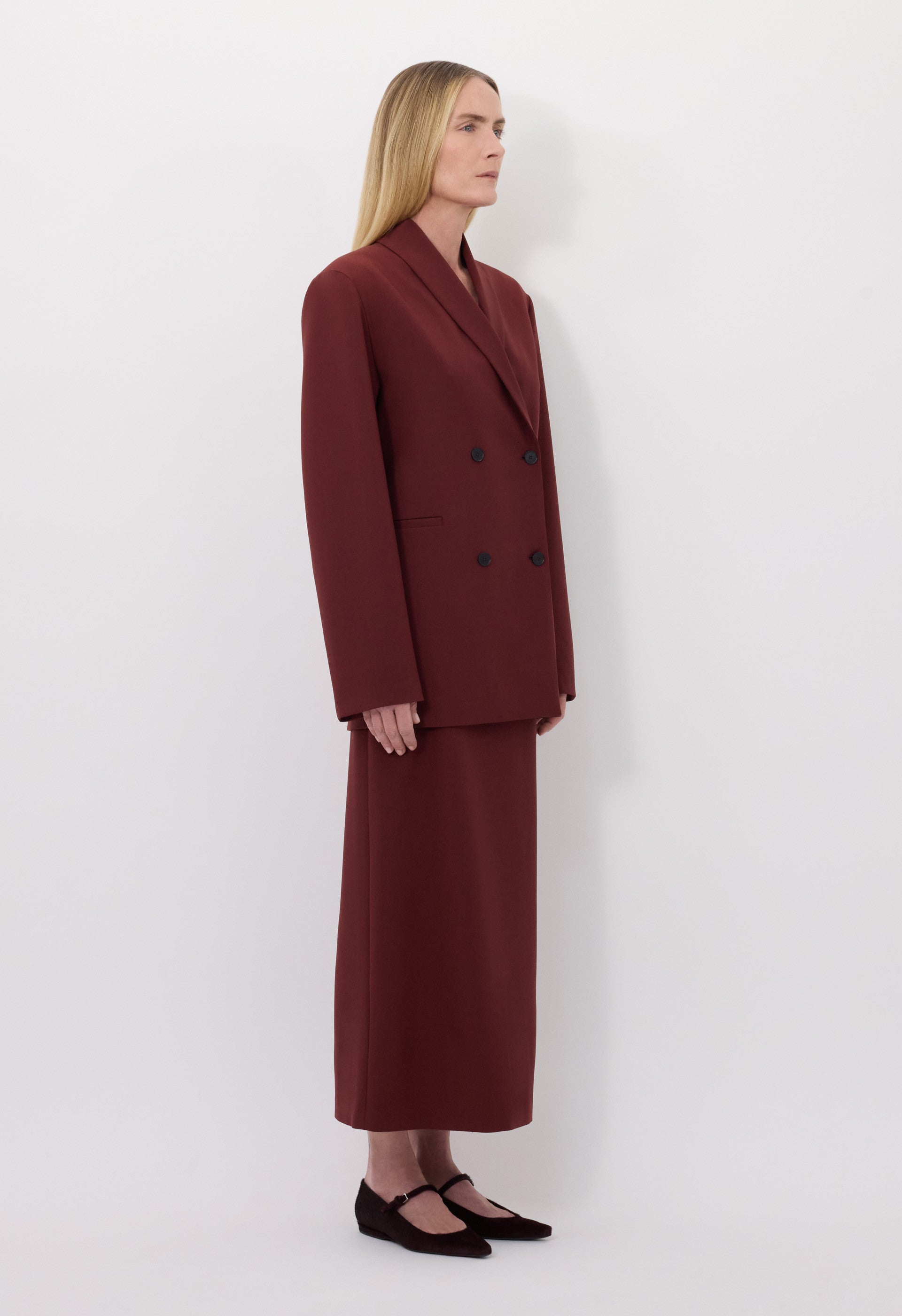 SANCIA LDS Veste col châle à double boutonnage