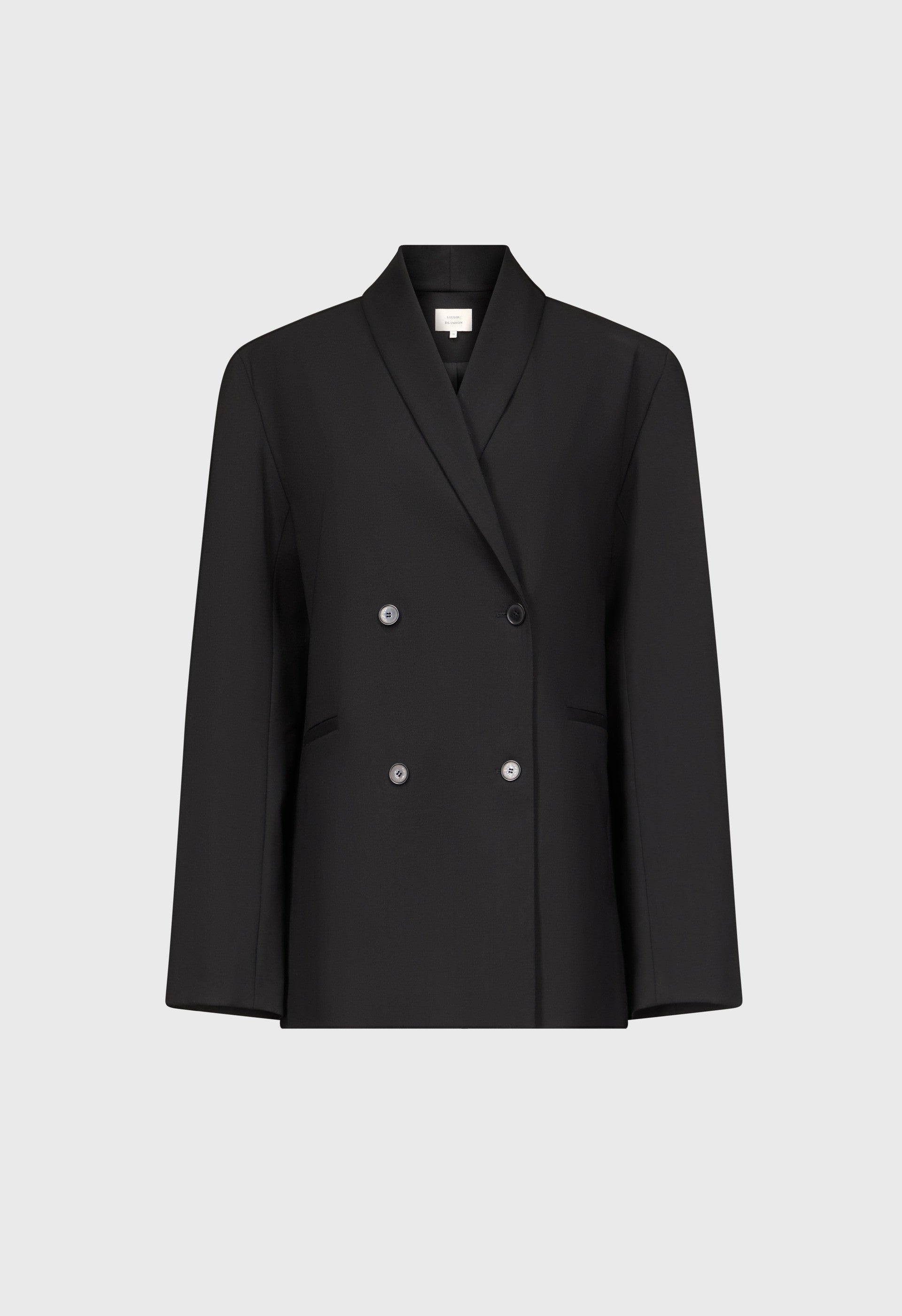 SANCIA LDS Veste col châle à double boutonnage