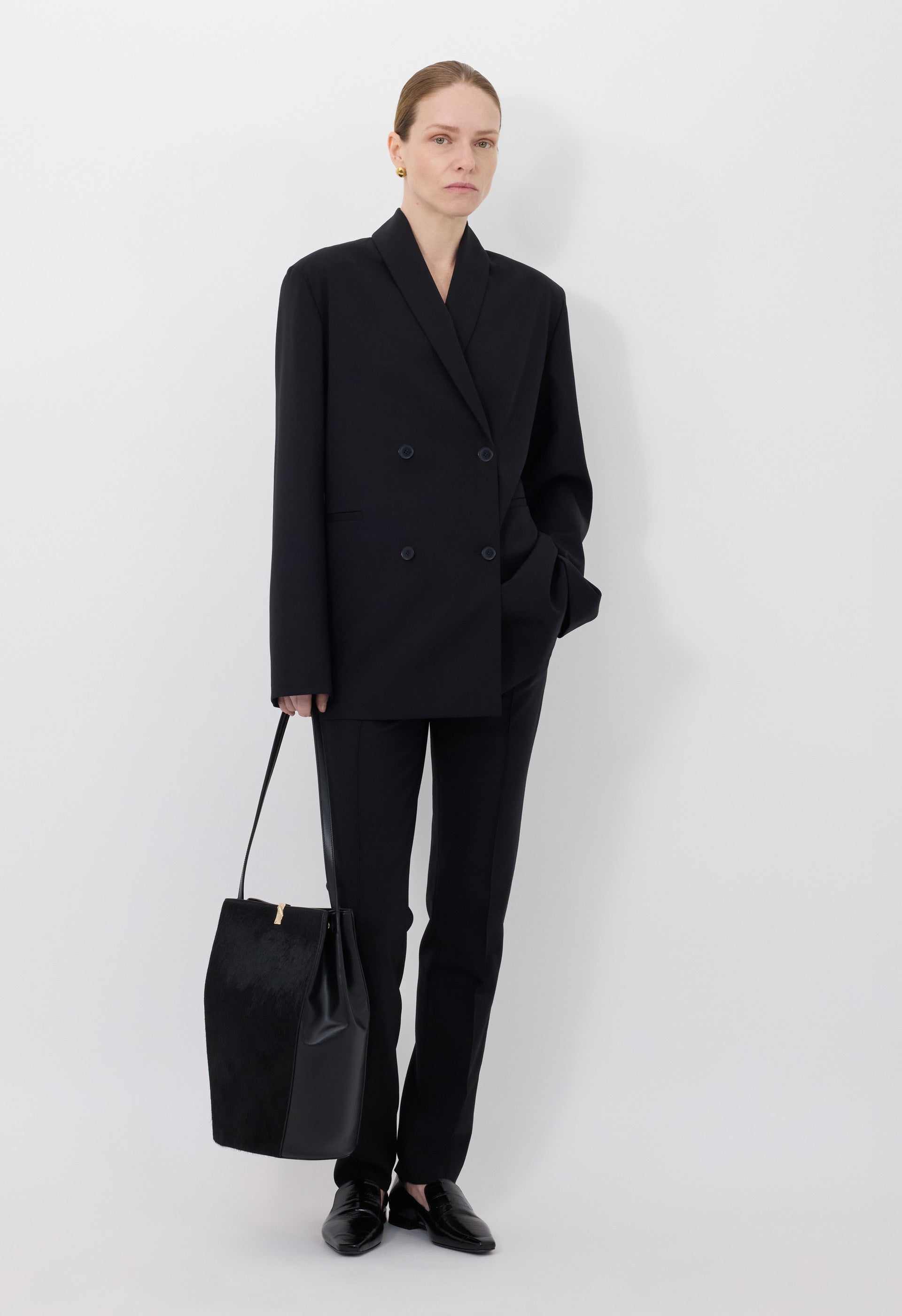 SANCIA LDS Veste col châle à double boutonnage