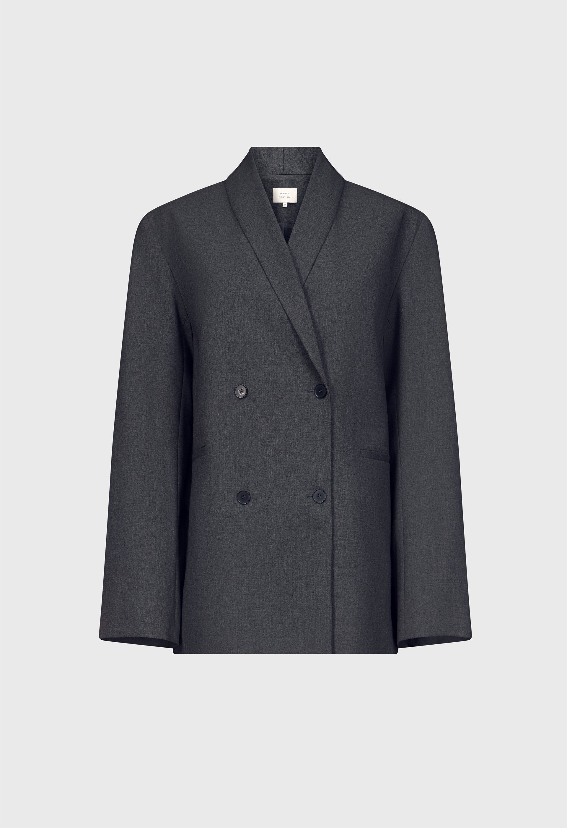 SANCIA LDS Veste col châle à double boutonnage