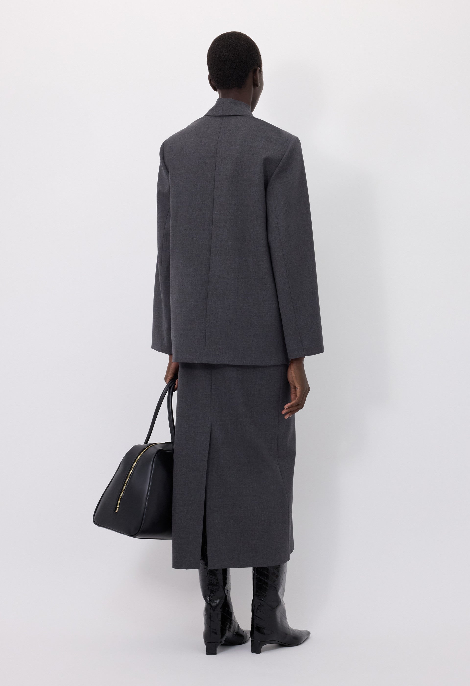 SANCIA LDS Veste col châle à double boutonnage