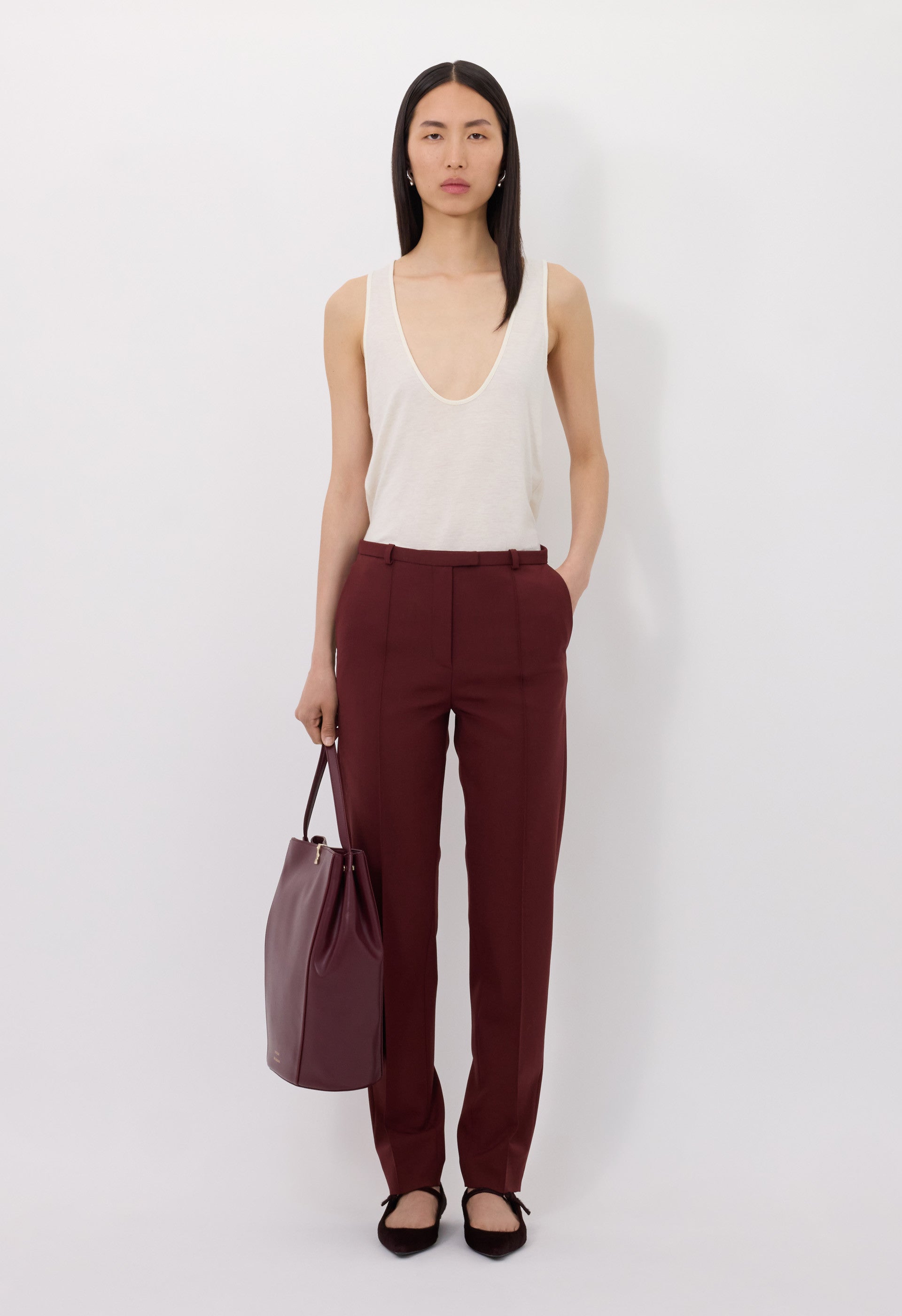 MALKA Pantalon ajusté