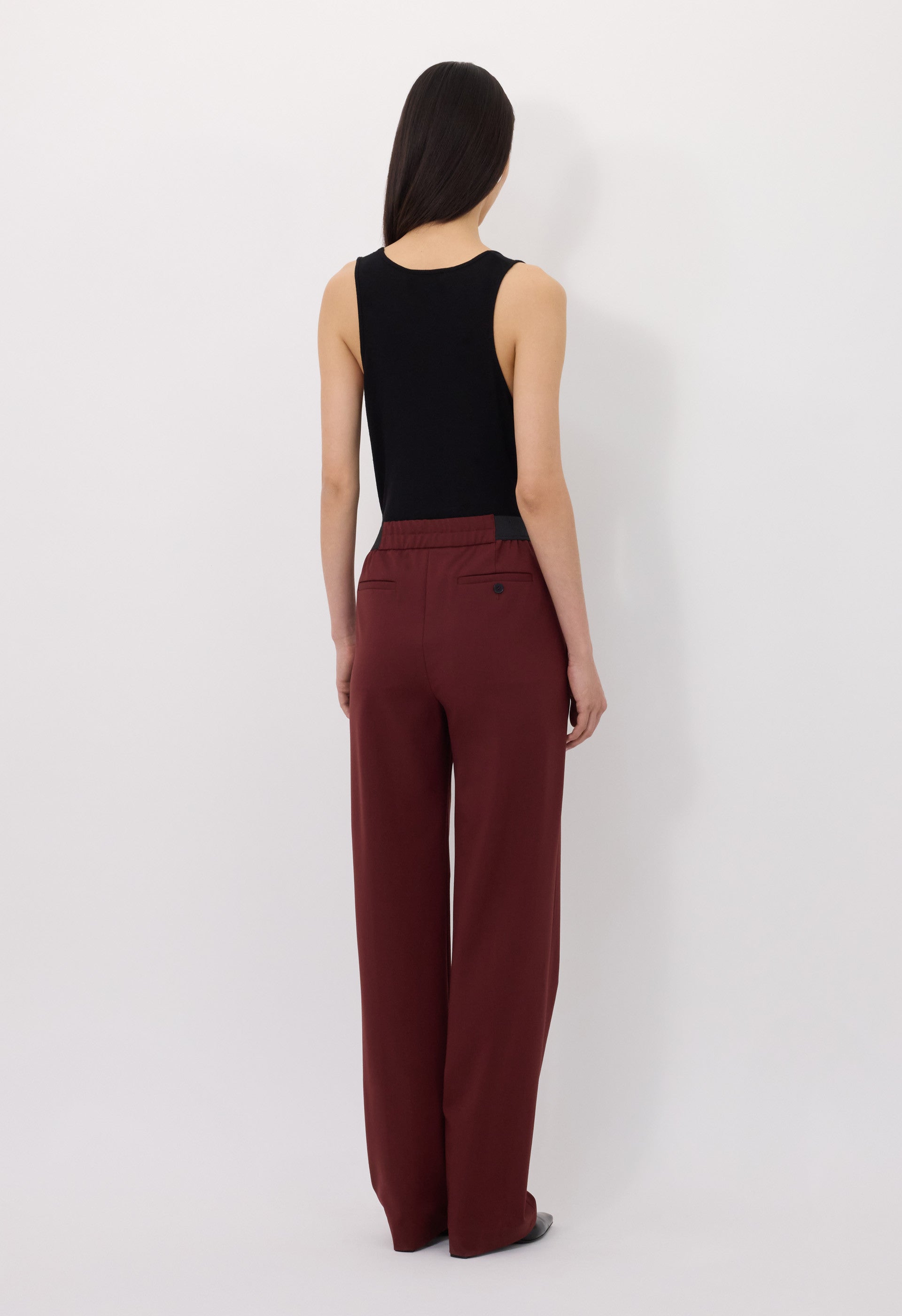 NIRO Elasticated waistline trousers