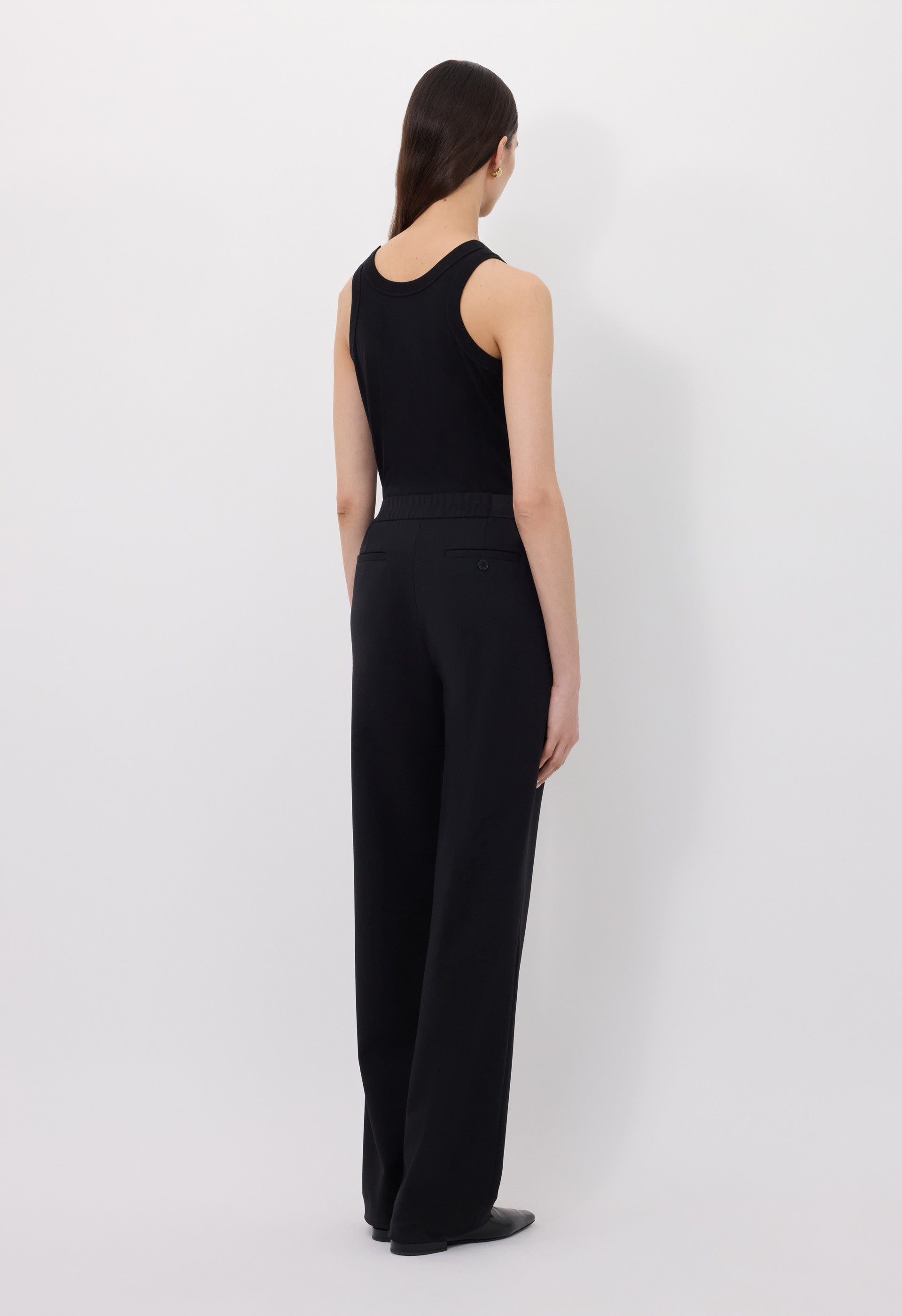 NIRO Elasticated waistline trousers