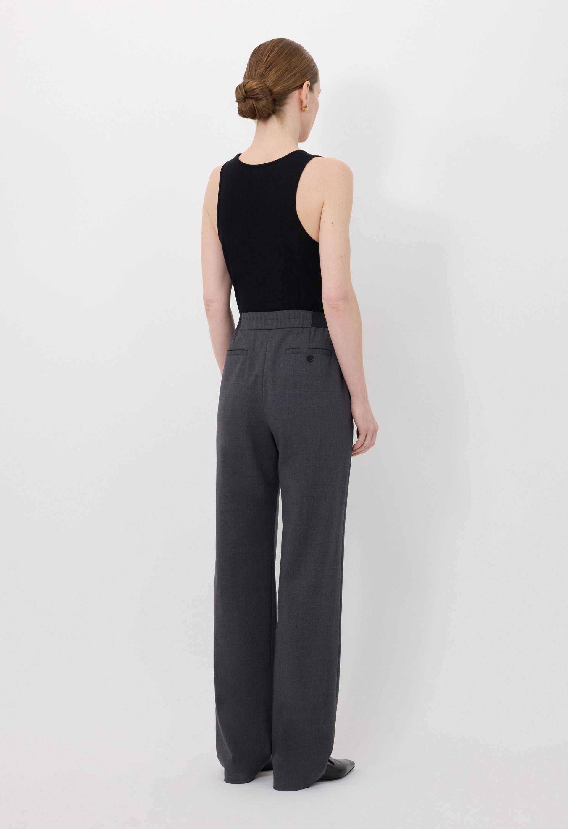 NIRO Elasticated waistline trousers