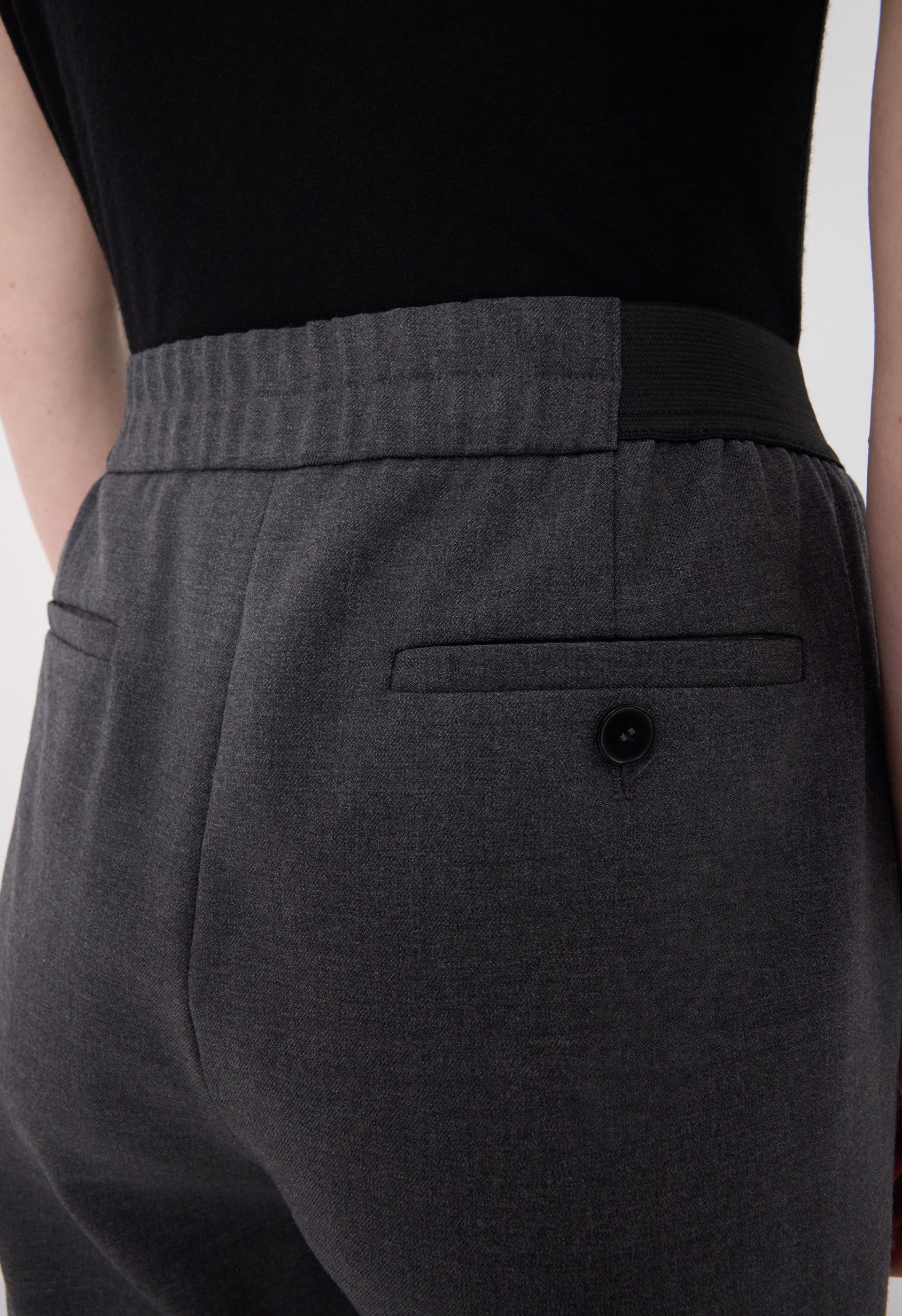 NIRO Elasticated waistline trousers