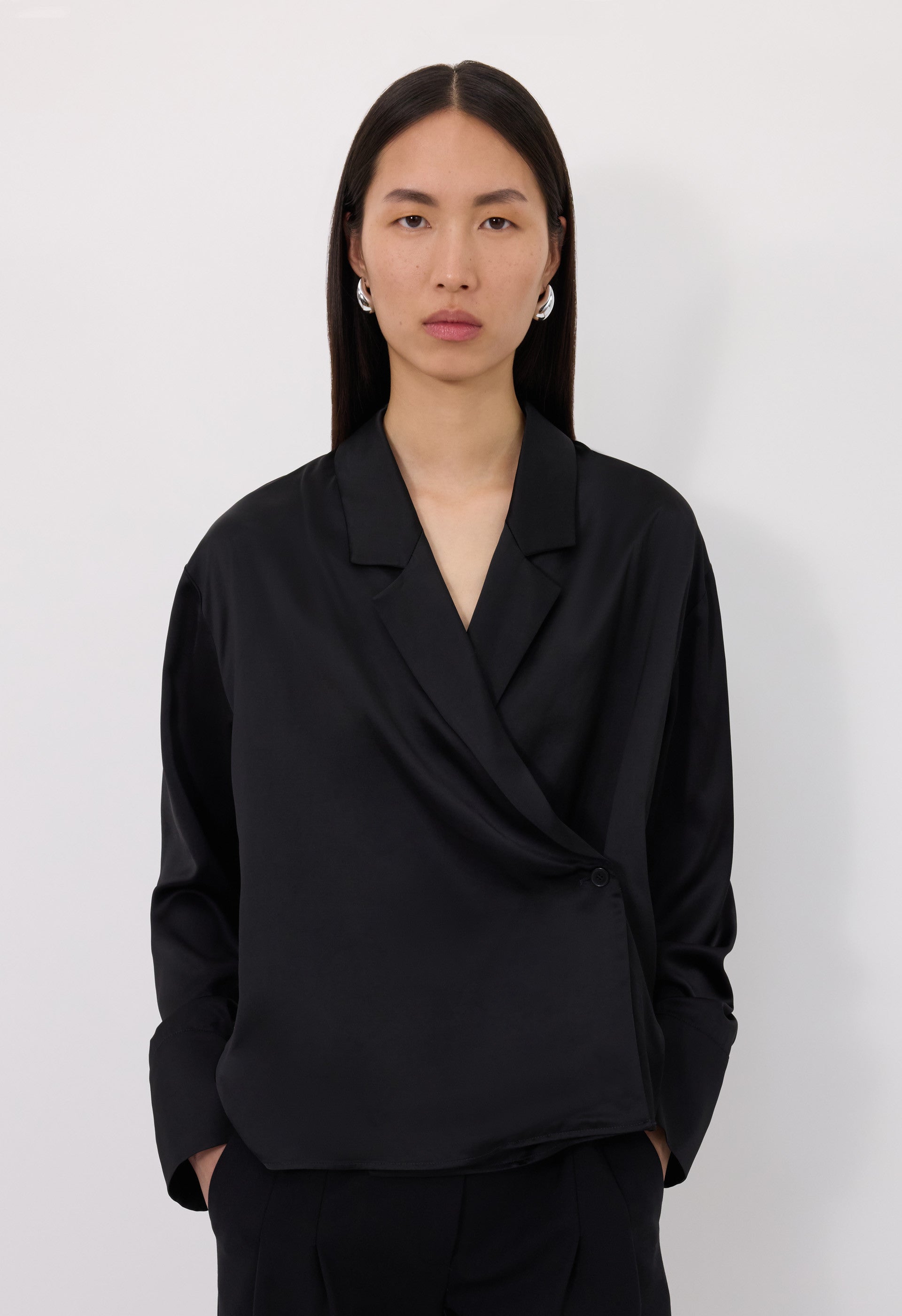 PERSIA Satin blouse