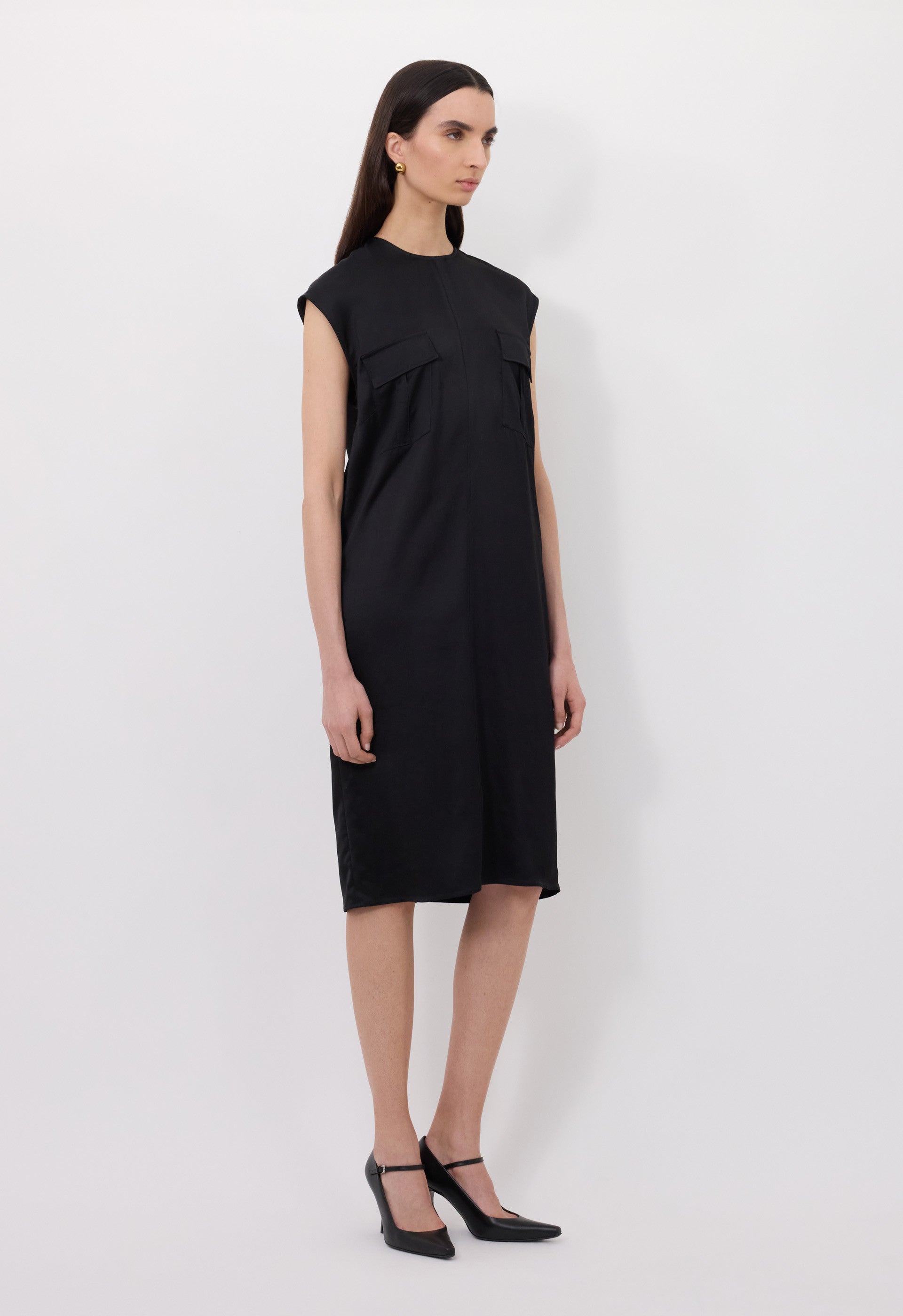 SEENA Robe en satin