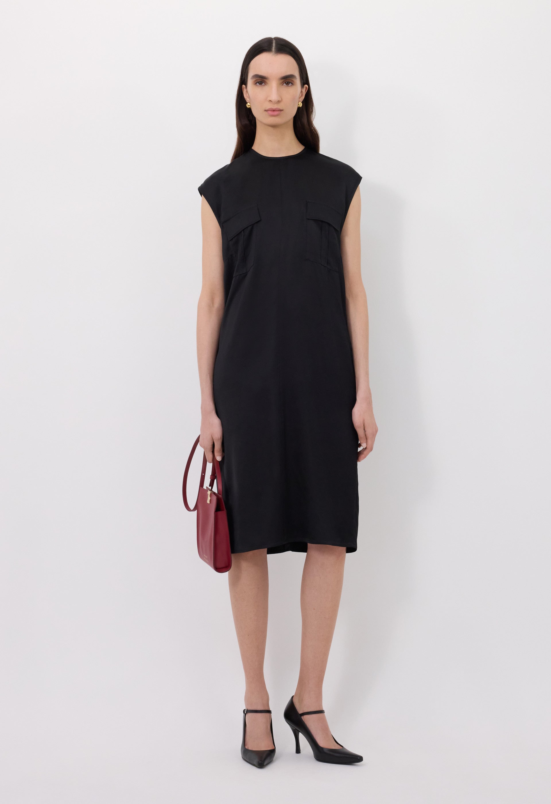 SEENA Robe en satin