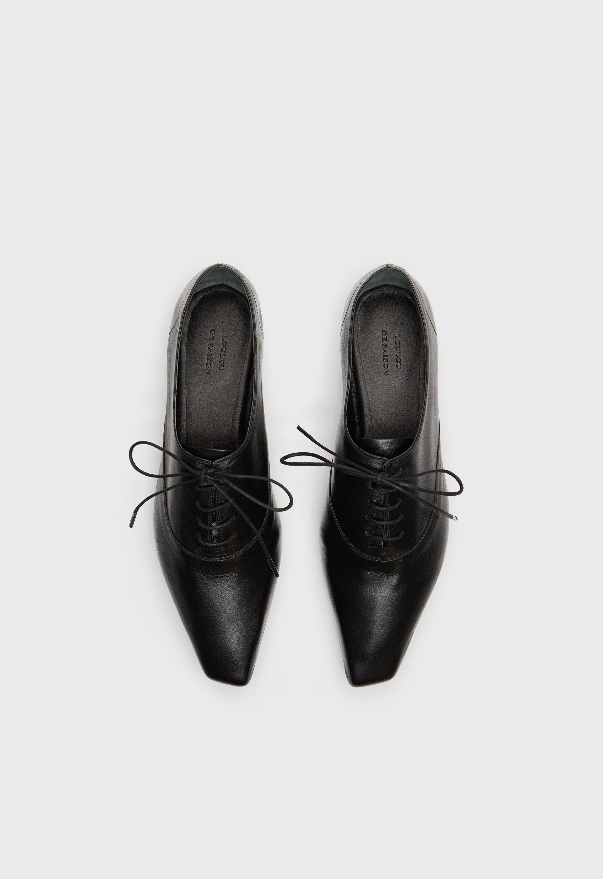 NORA LDS Richelieus en cuir nappa