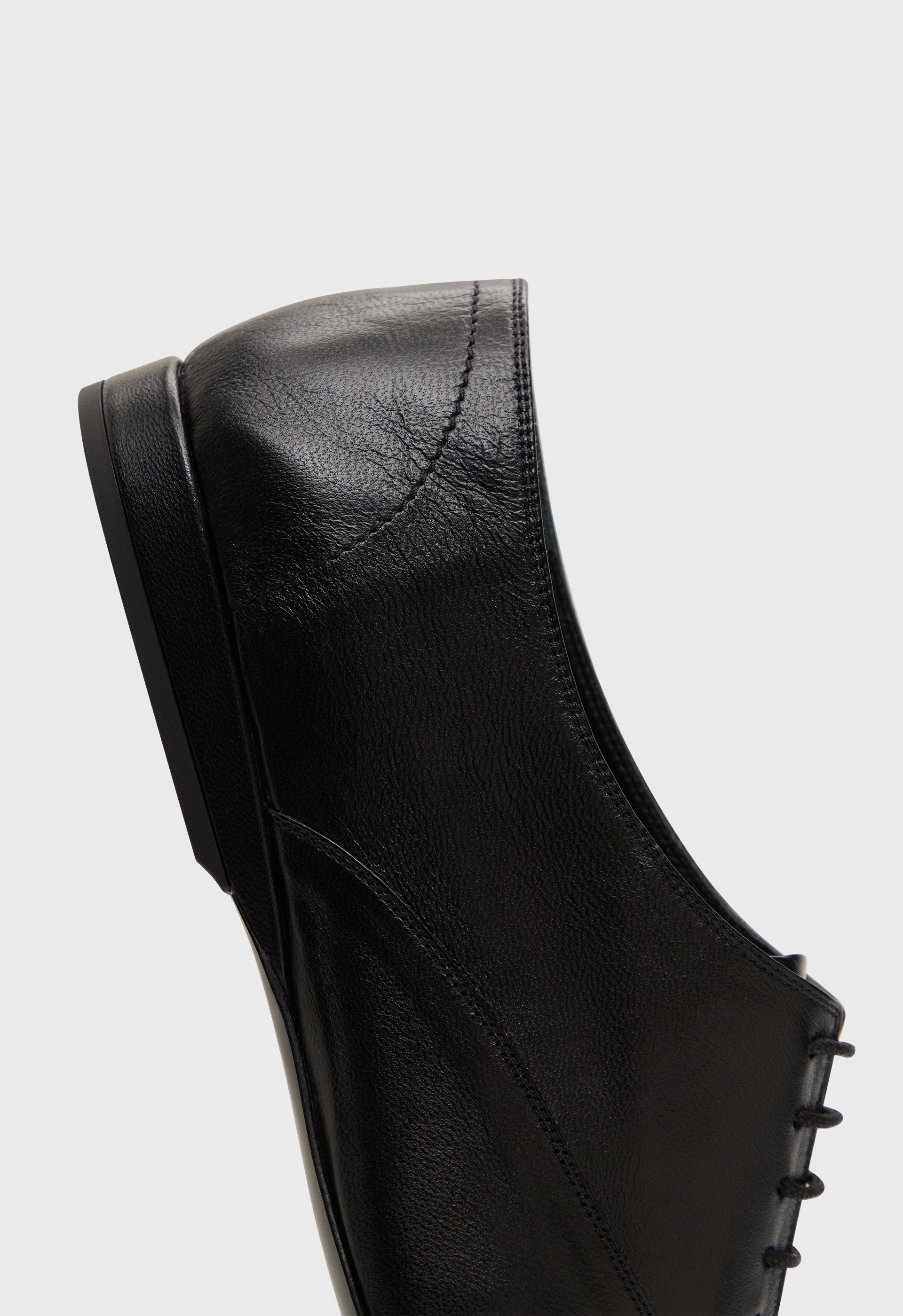 NORA LDS Richelieus en cuir nappa
