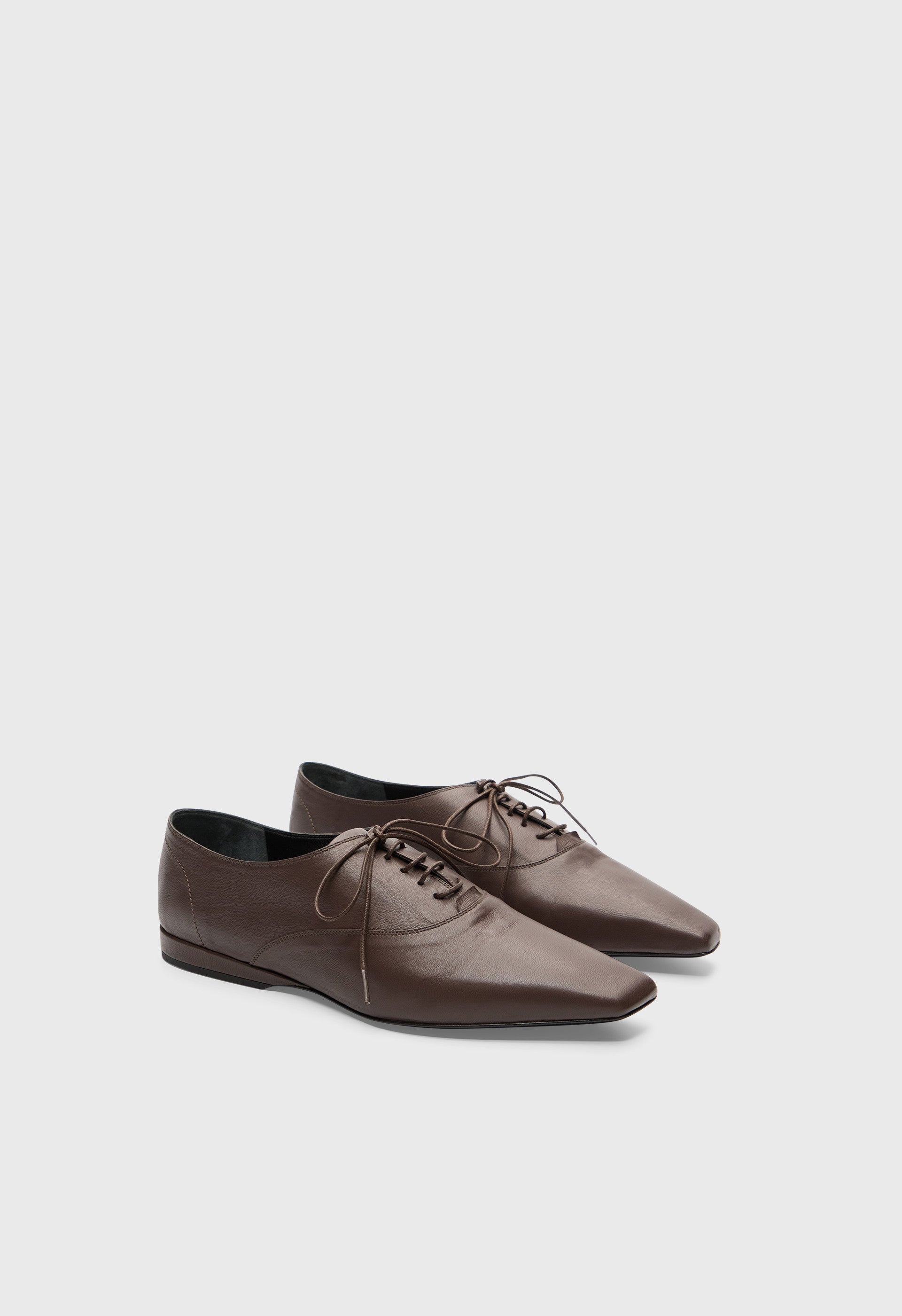 NORA LDS Nappa leather Derby shoes