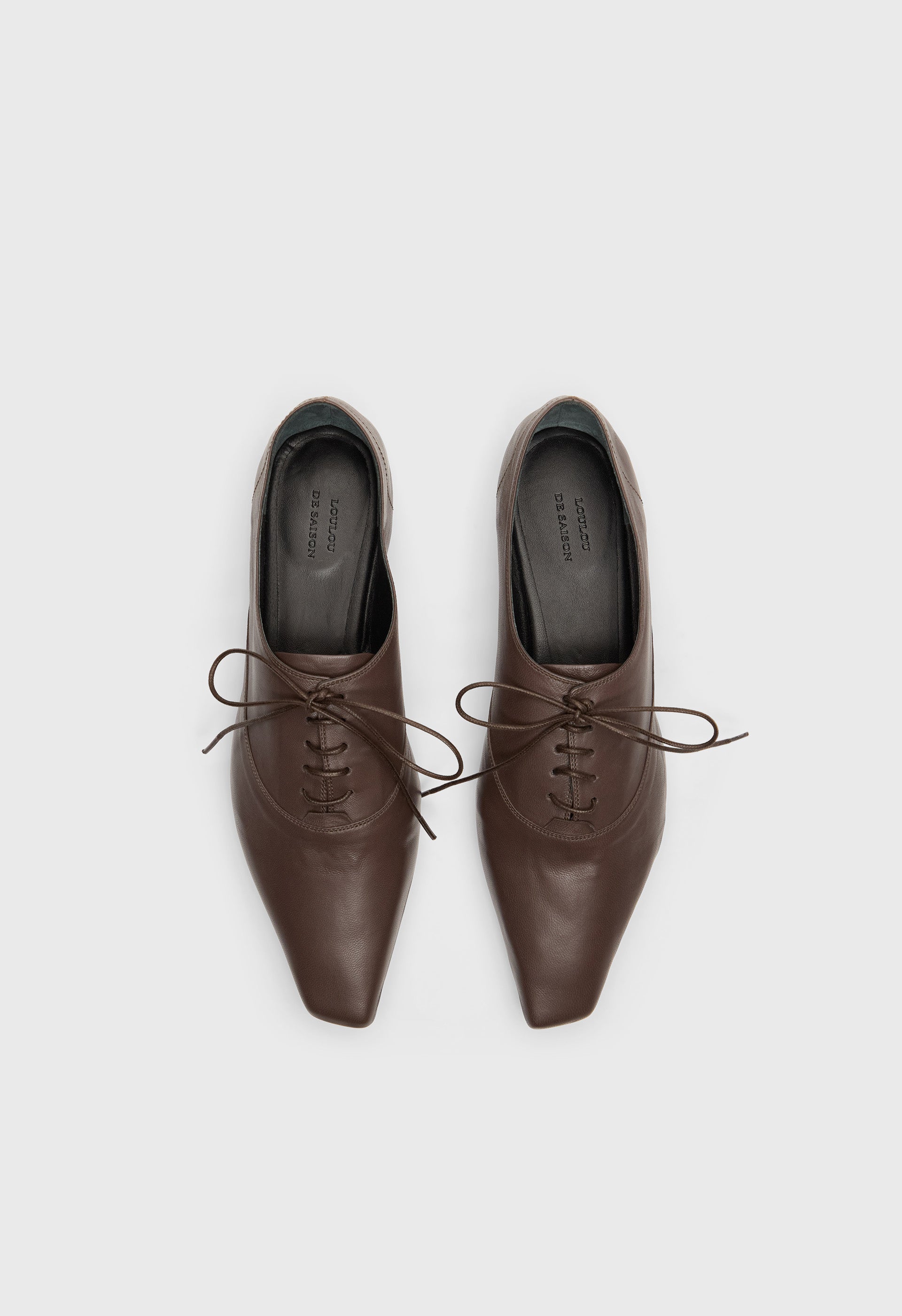 NORA LDS Nappa leather Derby shoes