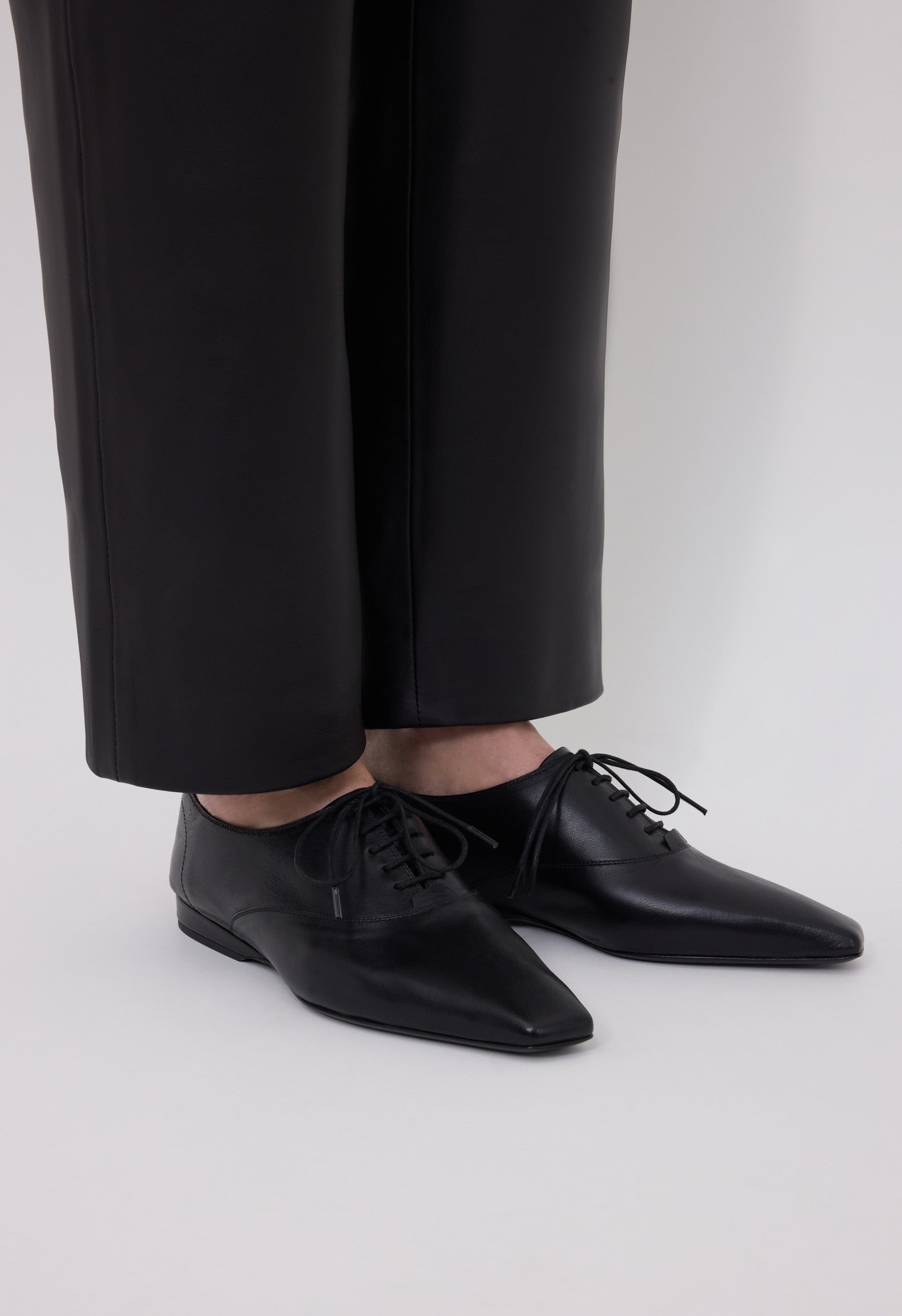 NORA LDS Richelieus en cuir nappa