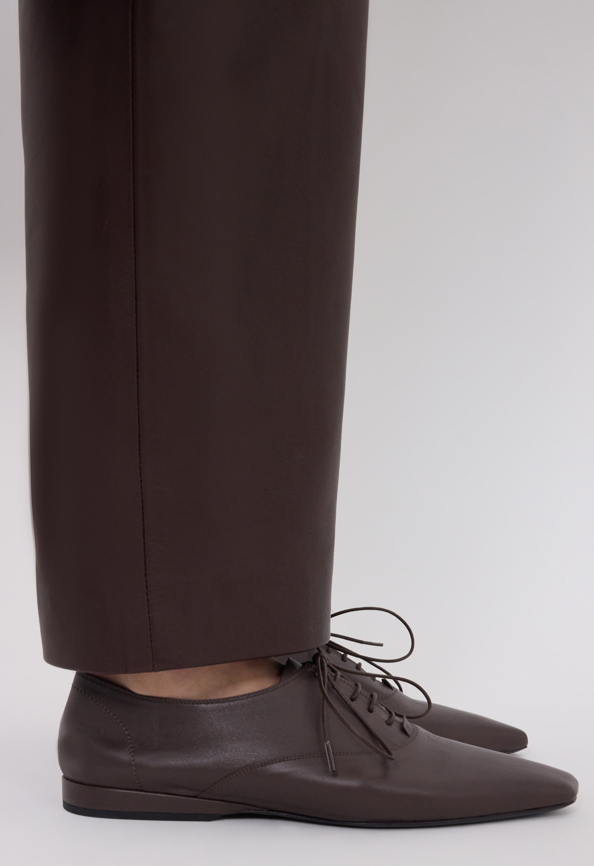 NORA LDS Nappa leather Derby shoes