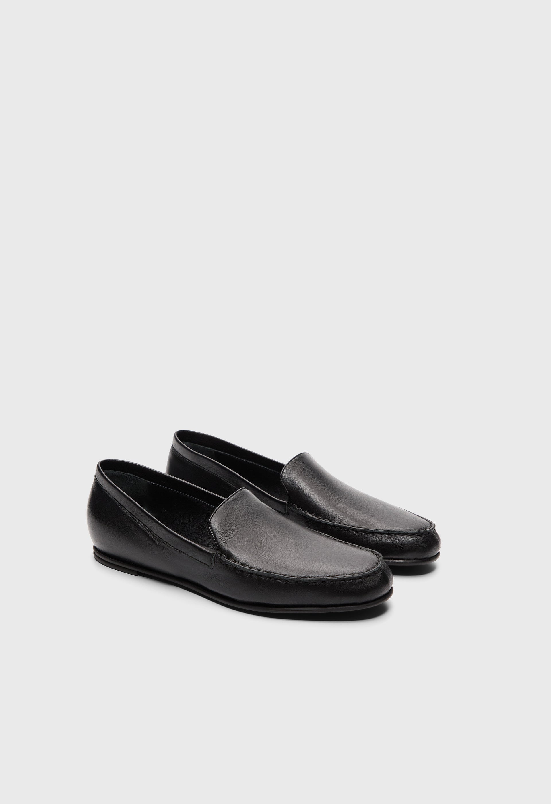 BOROS Nappa leather loafers