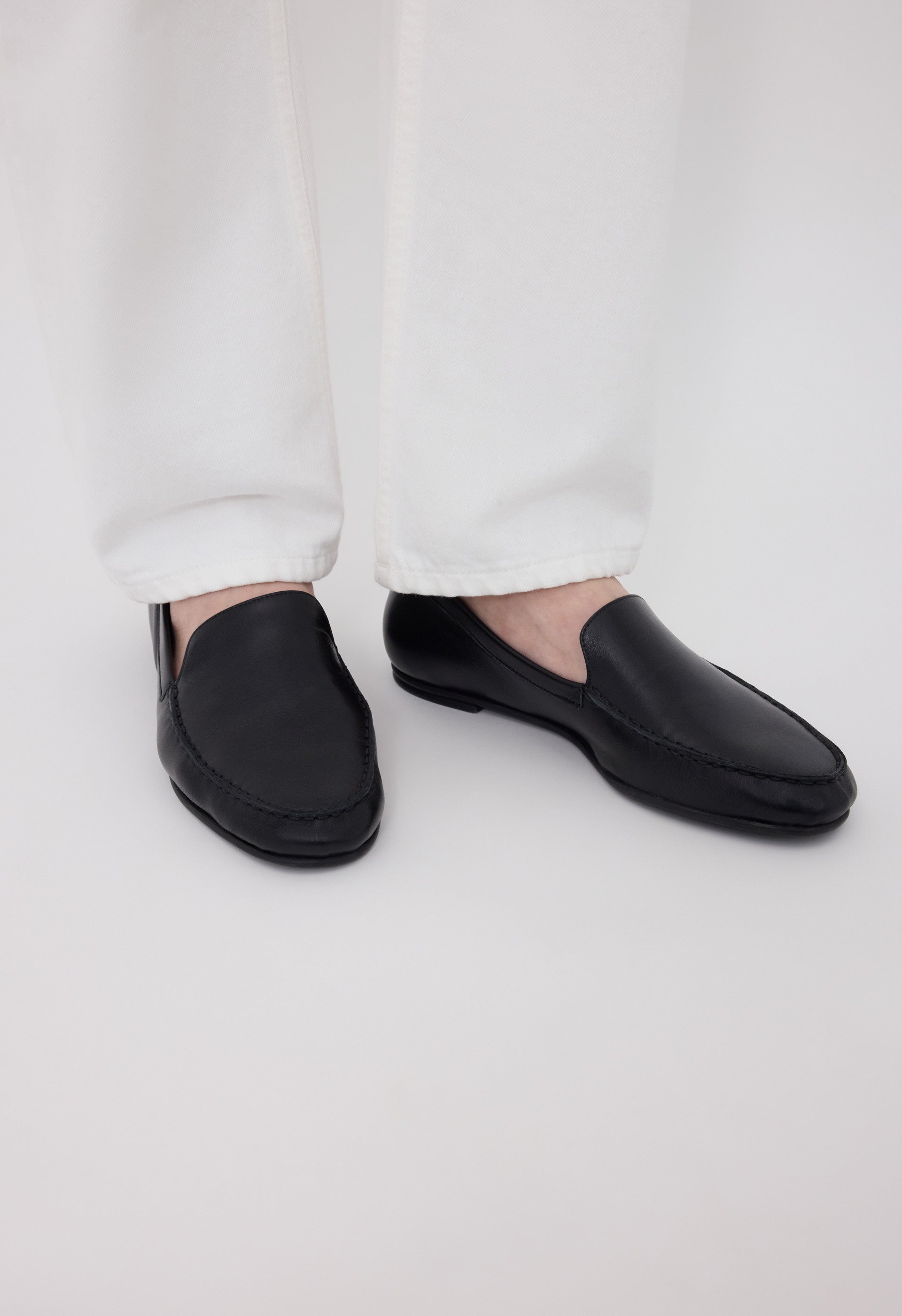 BOROS Nappa leather loafers