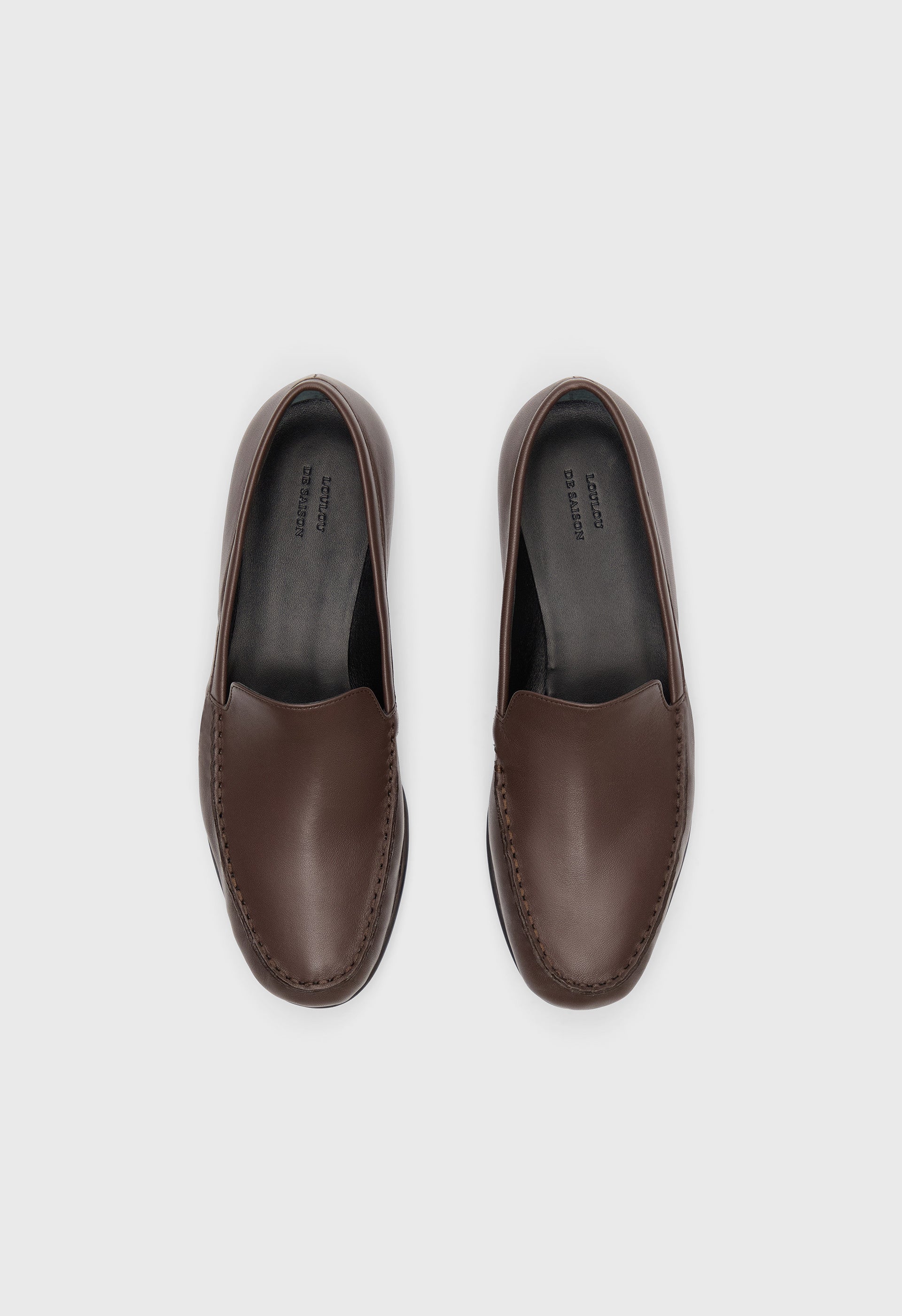 BOROS Nappa leather loafers